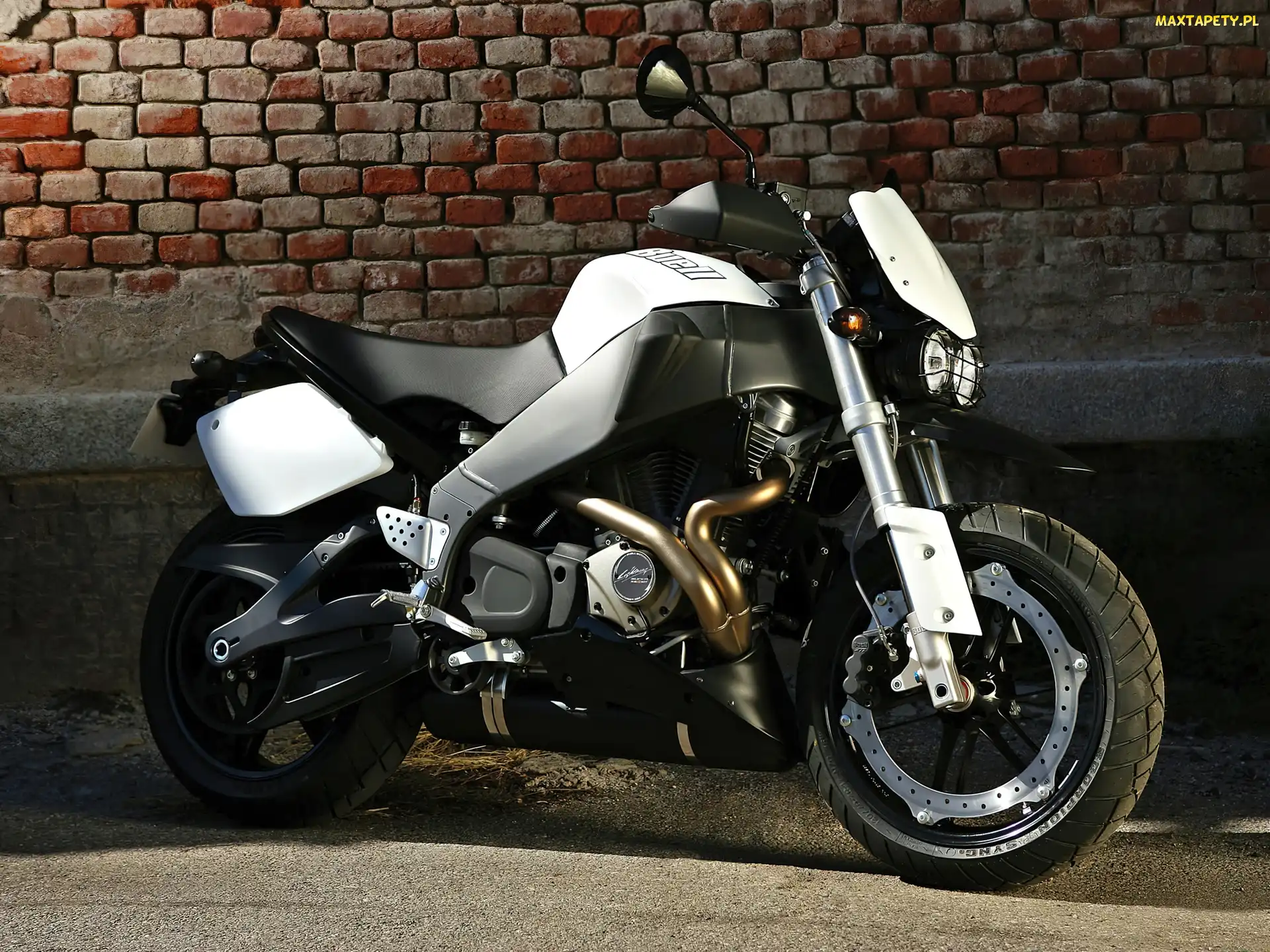 Rama, Masywna, Biały, Buell Lightning Super XB12STT