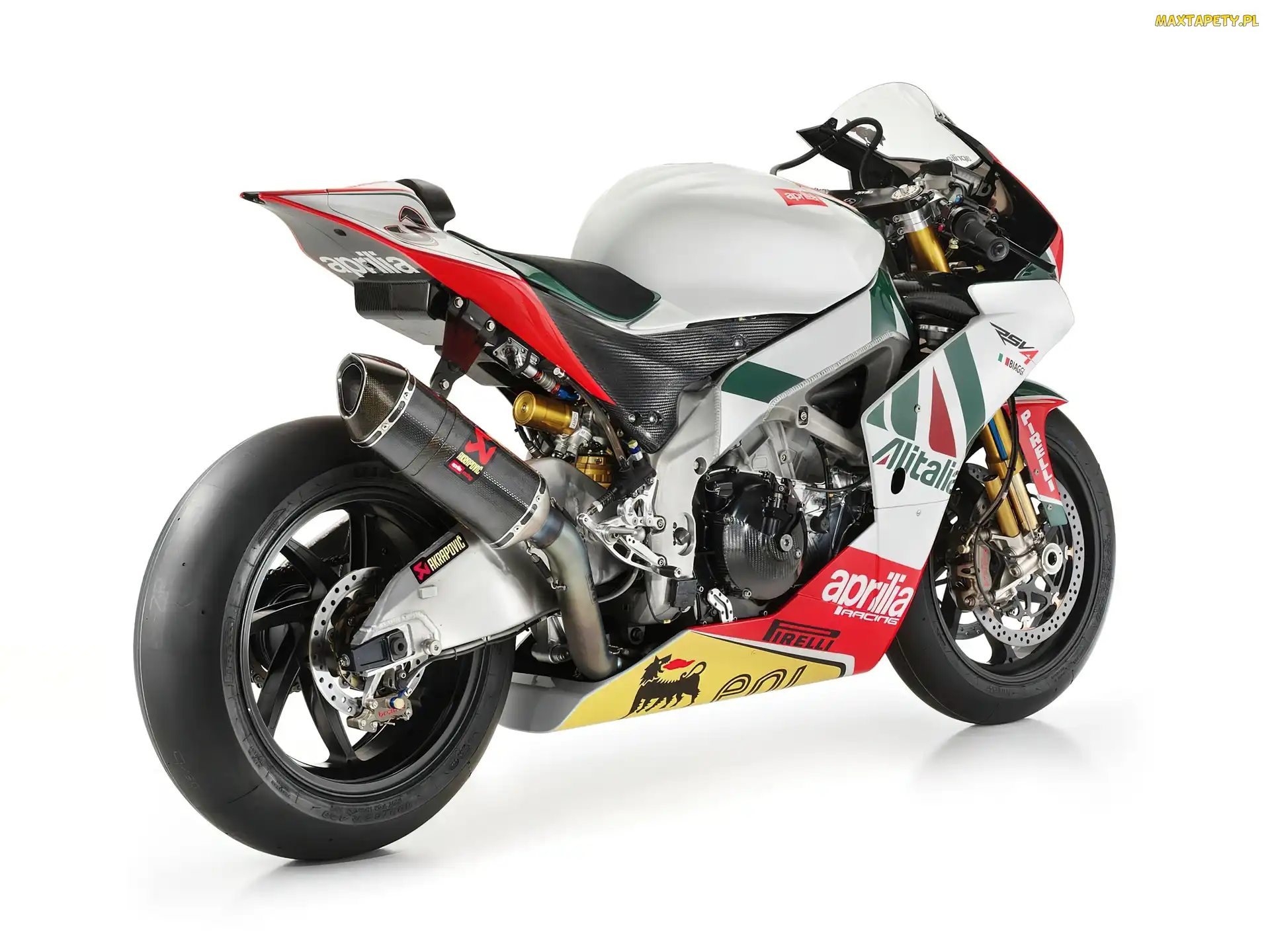 Tłumik, Akrapovic, Aprilia RSV4 Alitalia