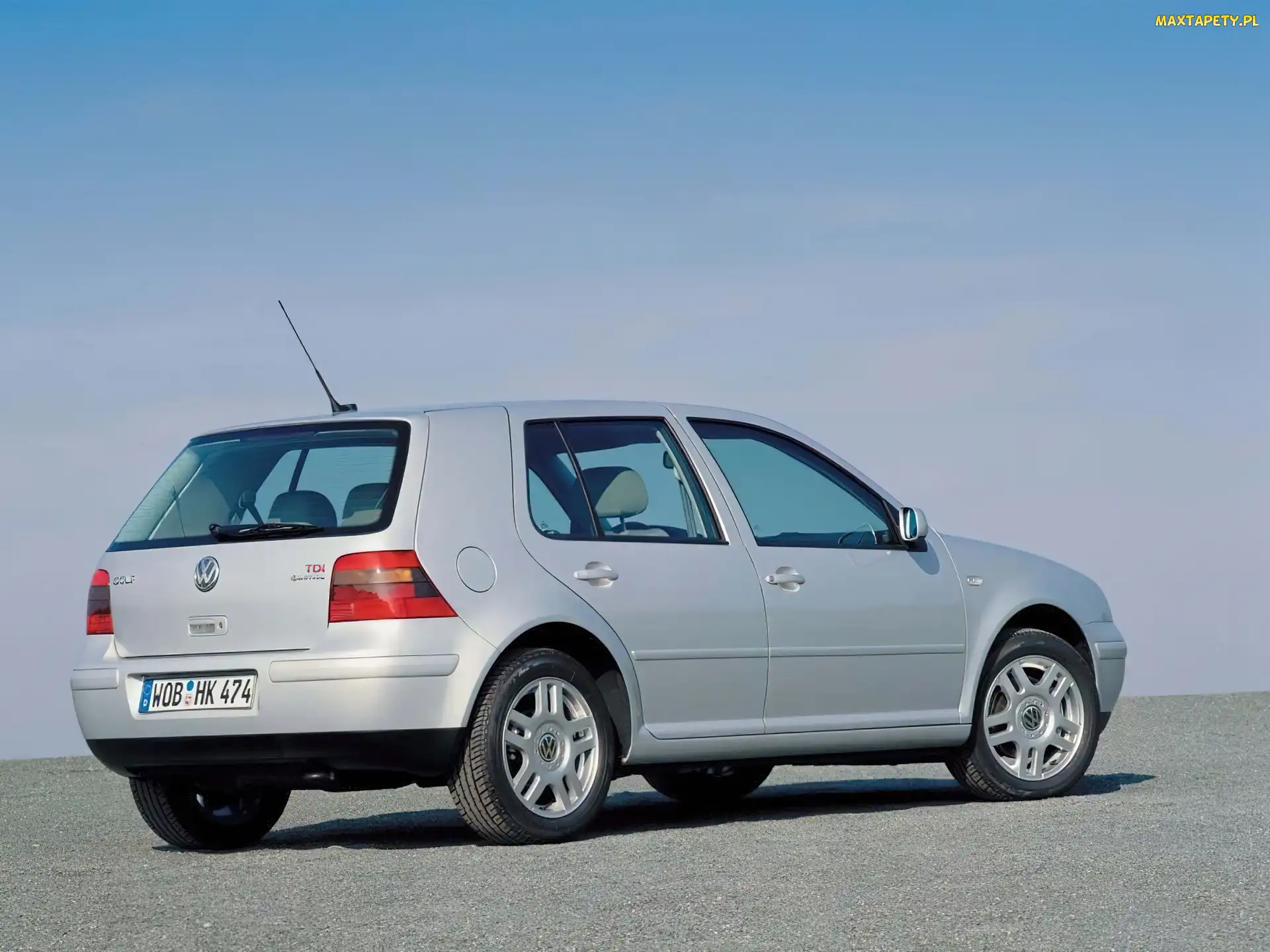 TDI, Srebrny, Golf 4