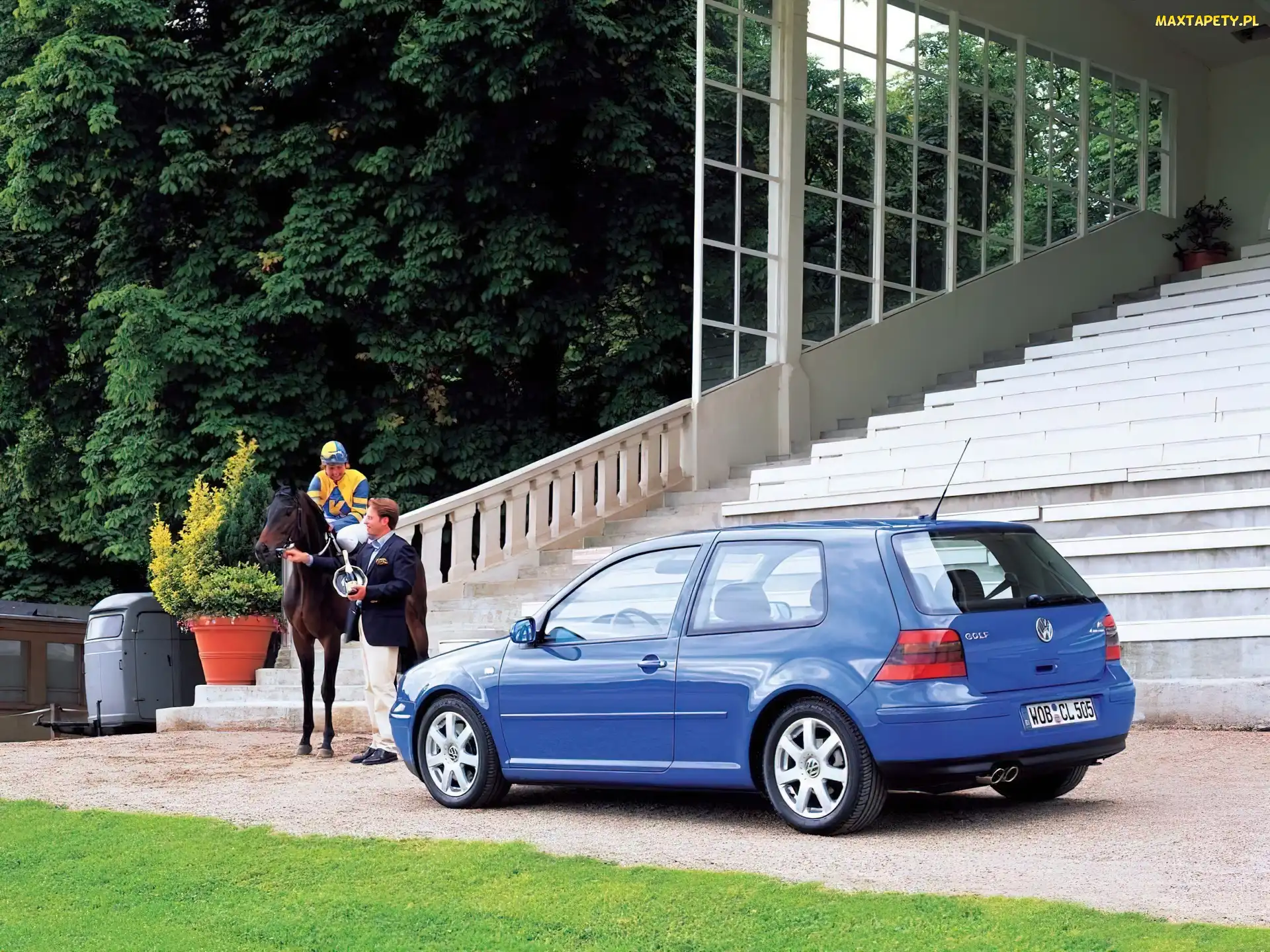 Golf 4, Koń, Niebieski