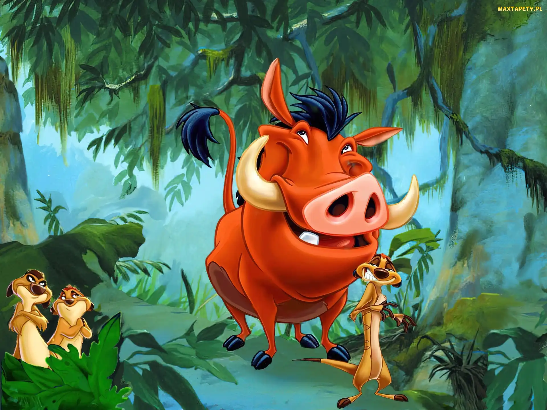 Król Lew, Pumba, Timon, The Lion King