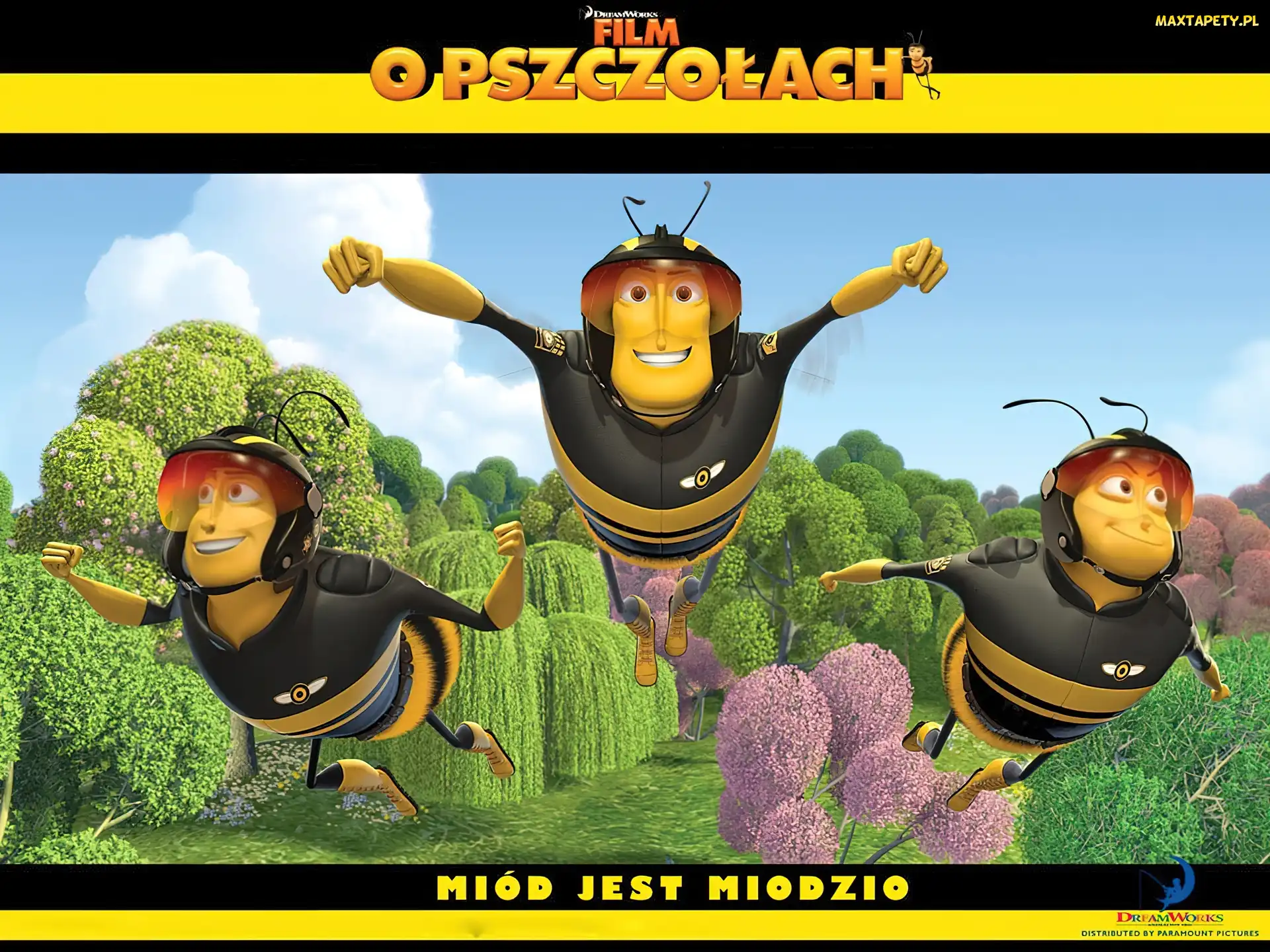Bee Movie, Miodzio, Jest, Miód, Film o pszczołach