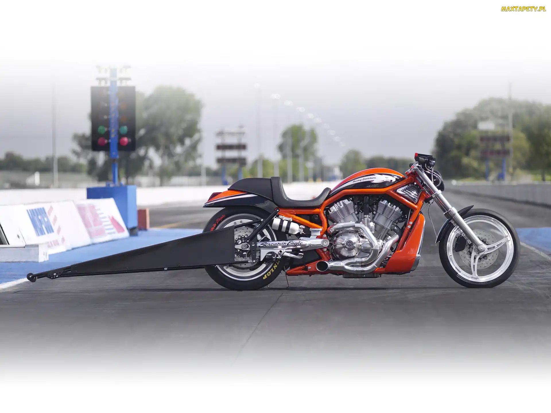 Harley Davidson Screamin Eagle V-Rod, Race, Drag