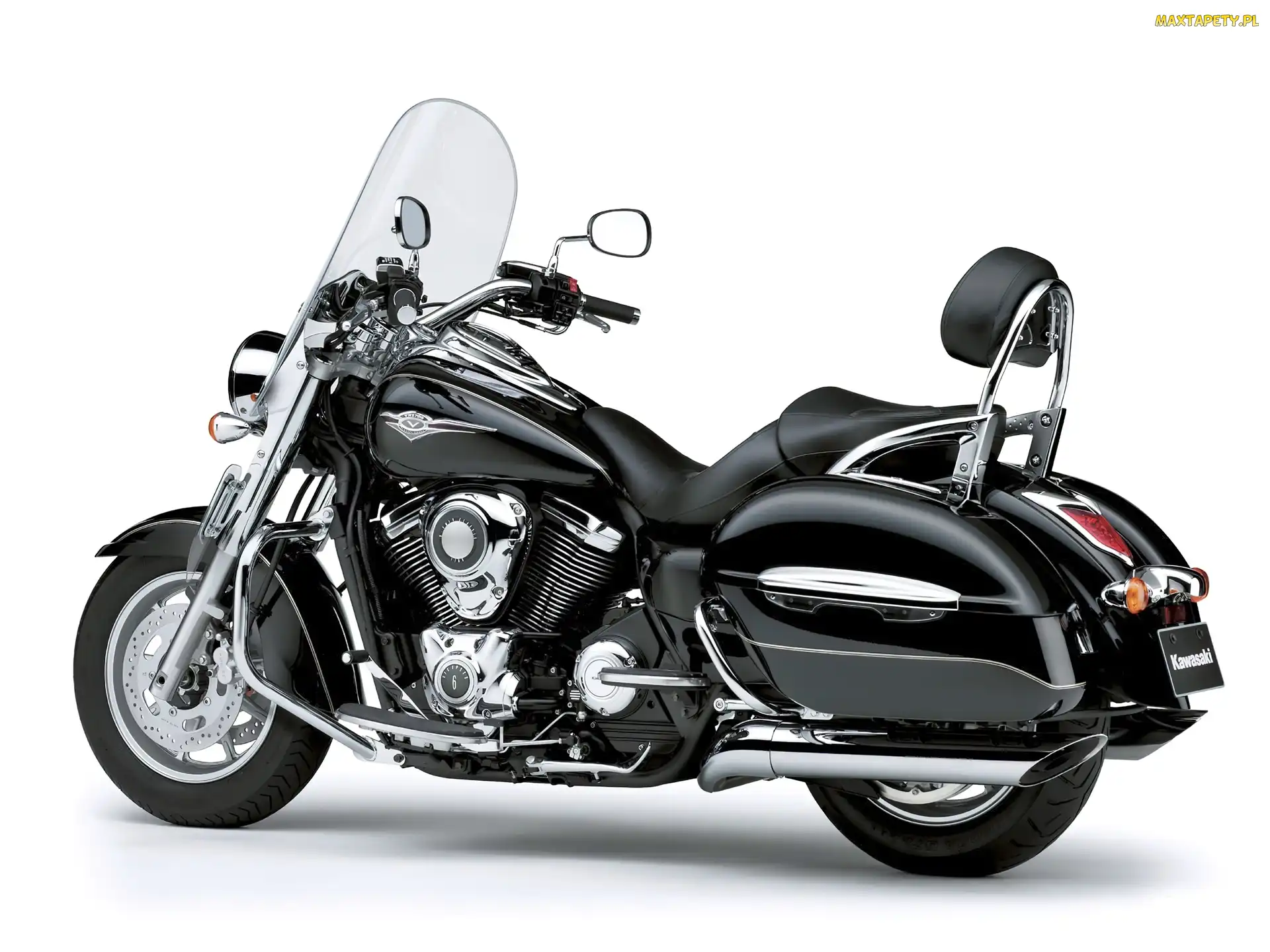 Kawasaki VN 1700 Classic Tourer, Wydechowe, Rury, Kufry