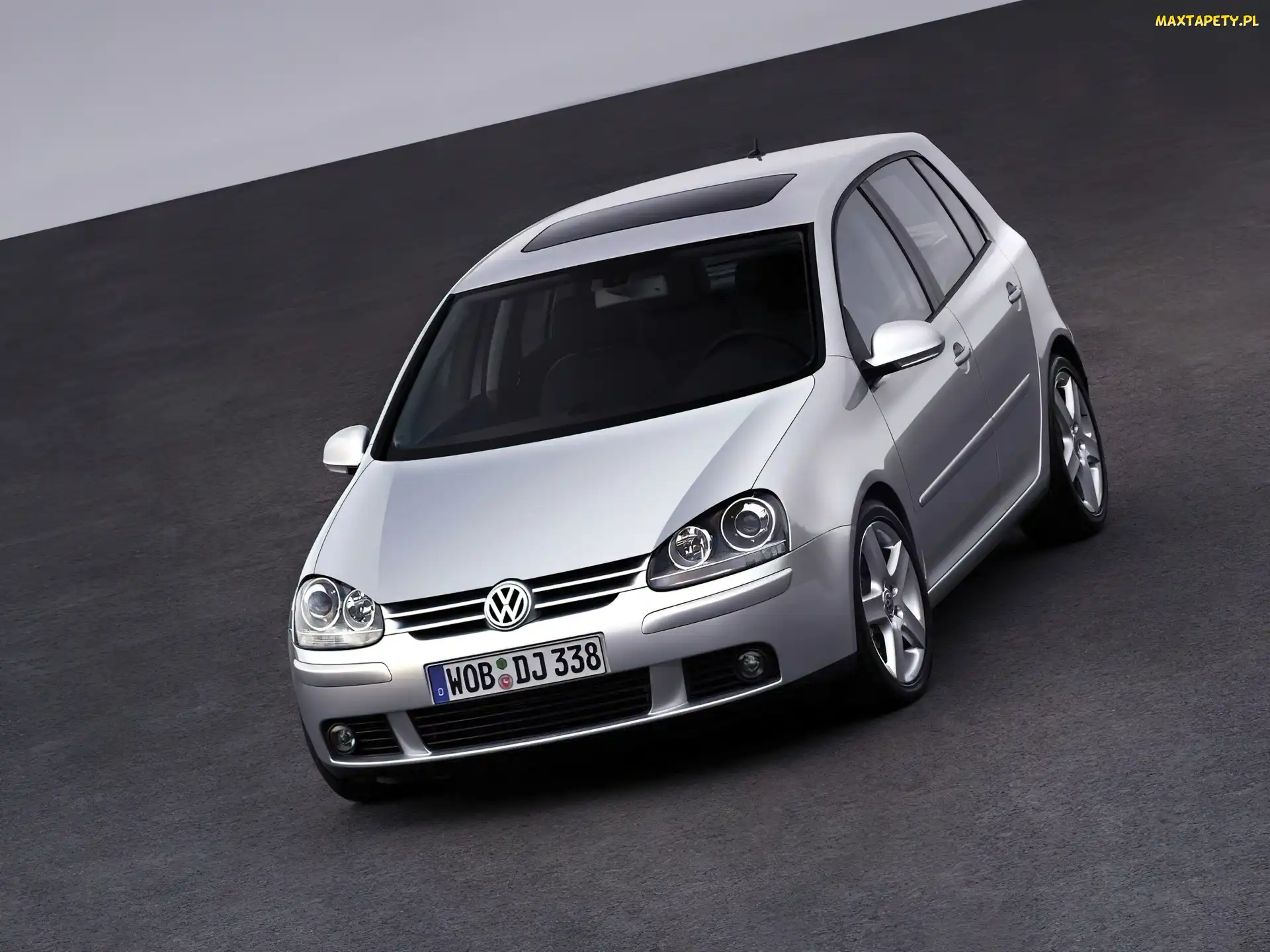 Srebrny, Szyberdach, Golf 5
