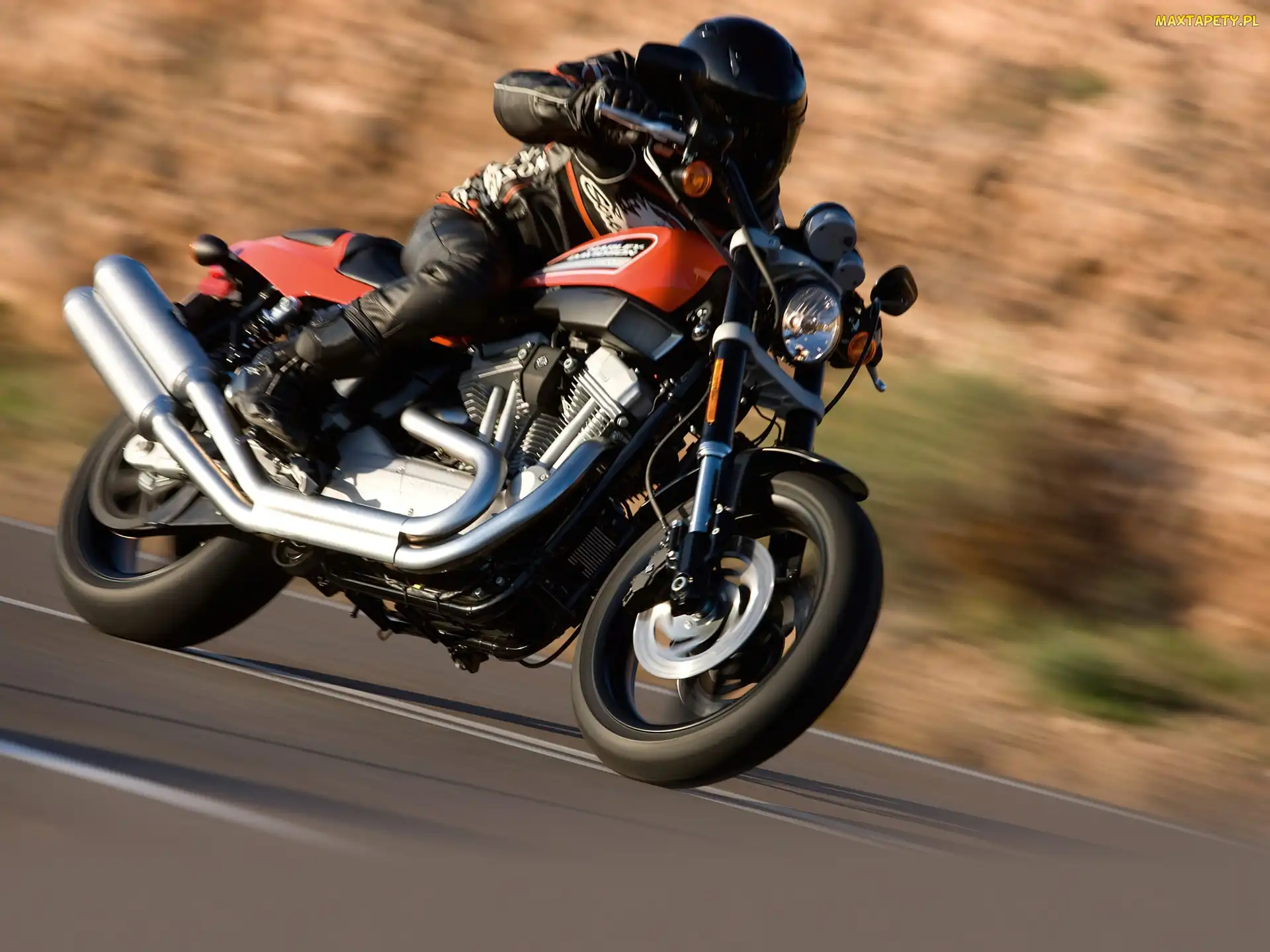 Zakręt, Harley-Davidson XR1200