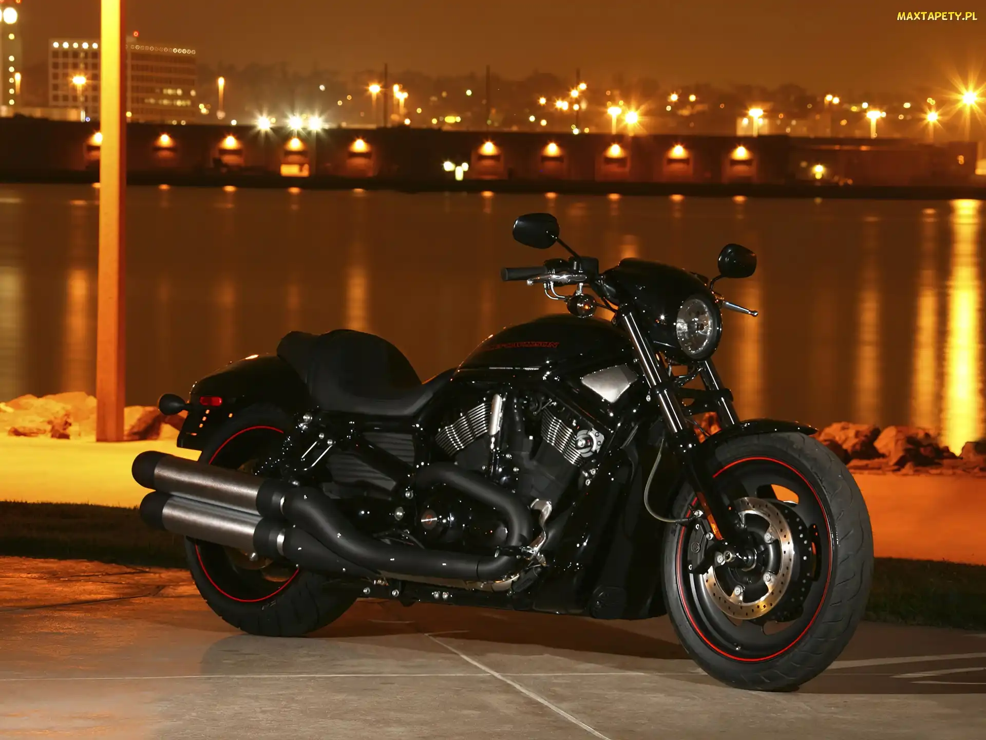 Harley Davidson Night Rod Special, Noc, Czarny