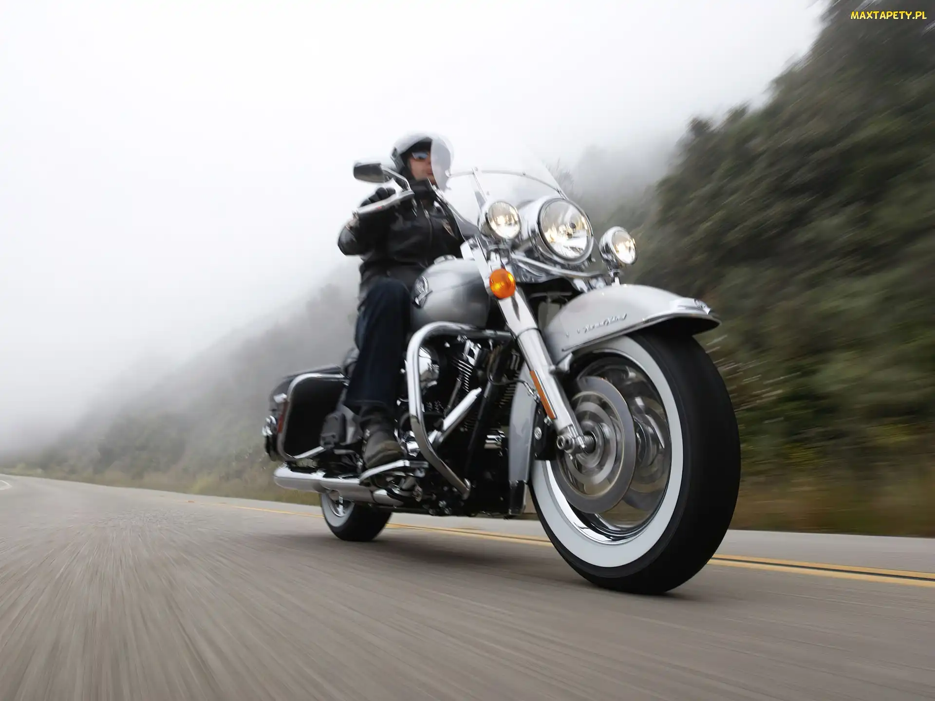 Droga, Test, Harley Davidson Road King Classic