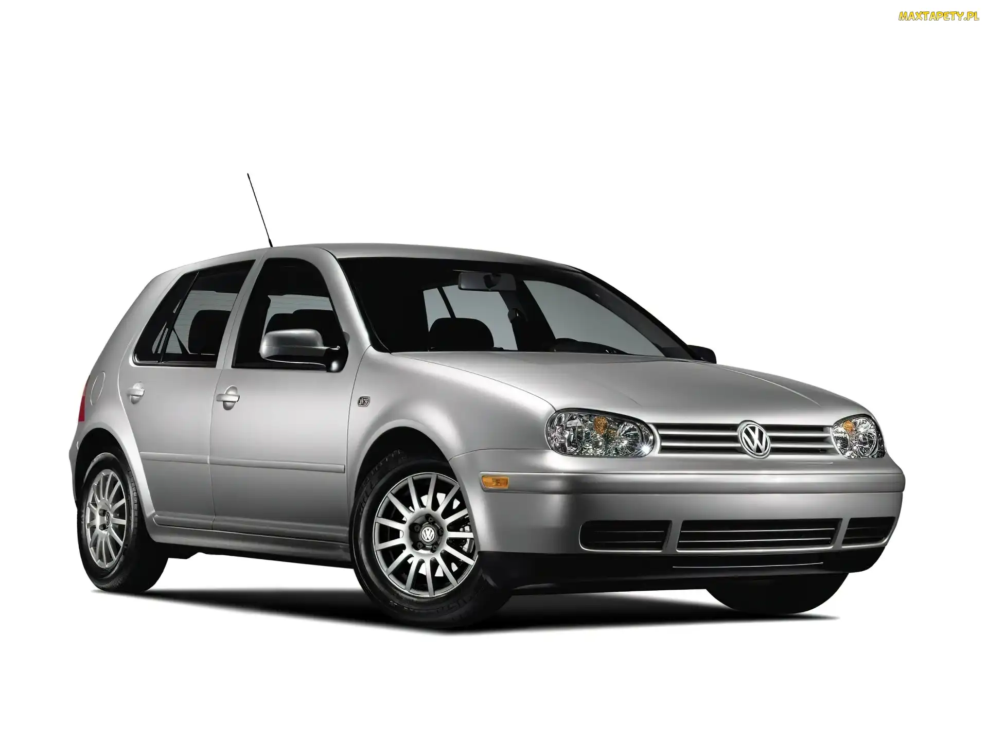 Srebrny, Volkswagen Golf 4