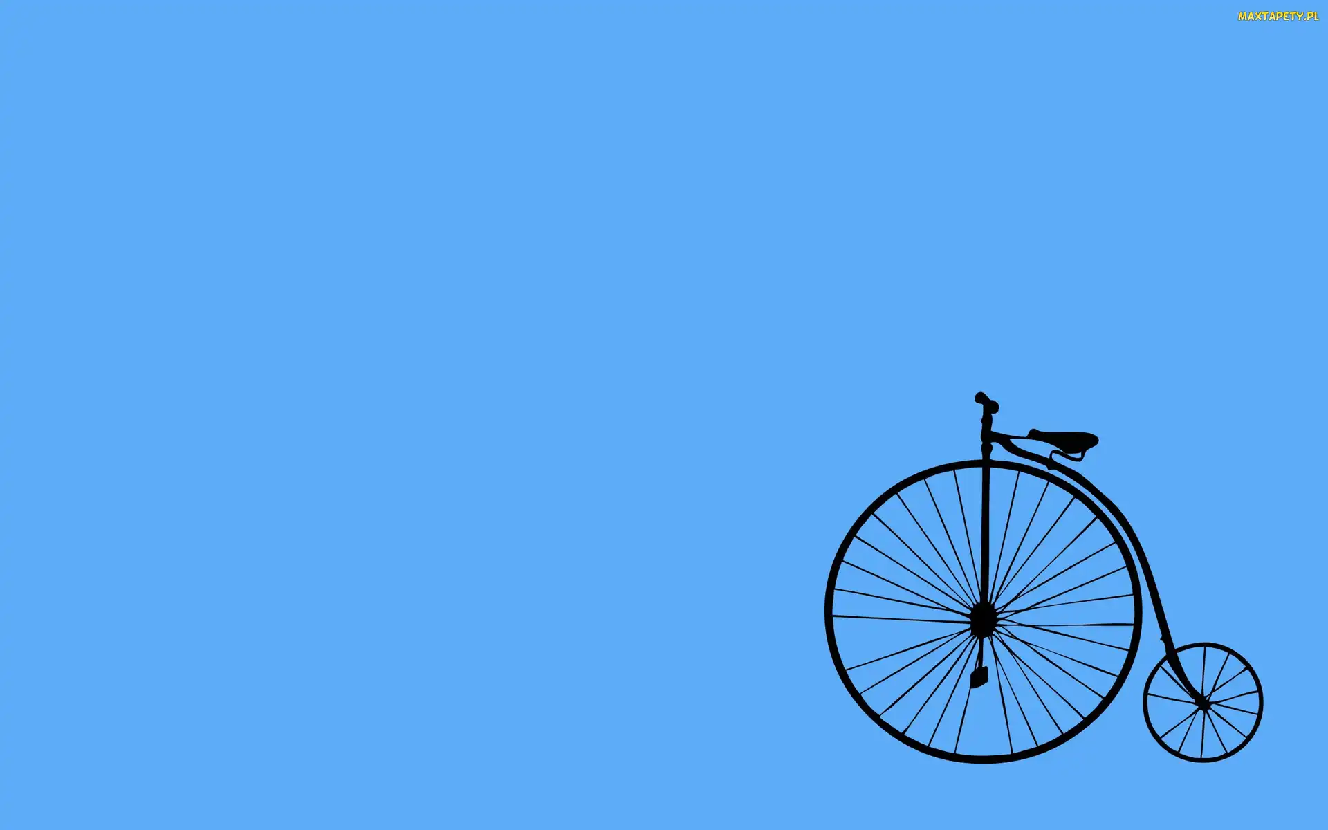 Koło, Przednie, Bicykl, Duże