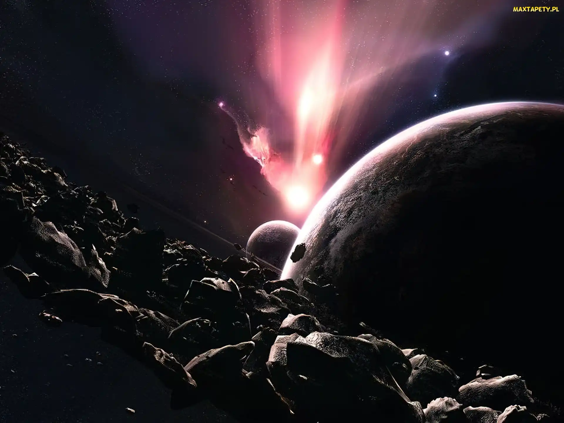 Zderzenie, Planet