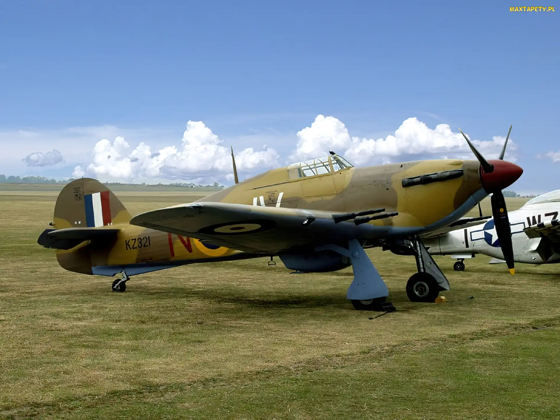 Hawker Hurricane, Francji, Barwy, Lotnisko