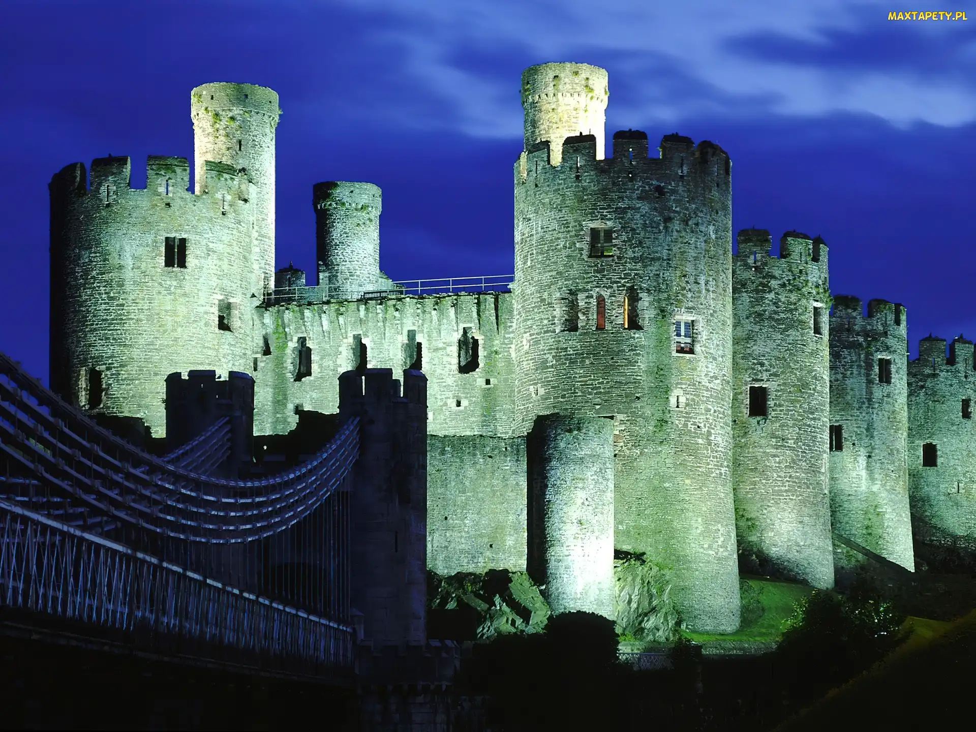 Conwy, Brytania, Wielka, Gwynedd, Zamek