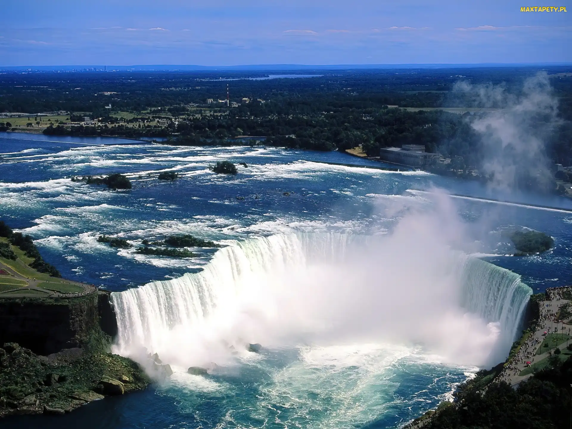 Wodospad, Niagara, Szeroki