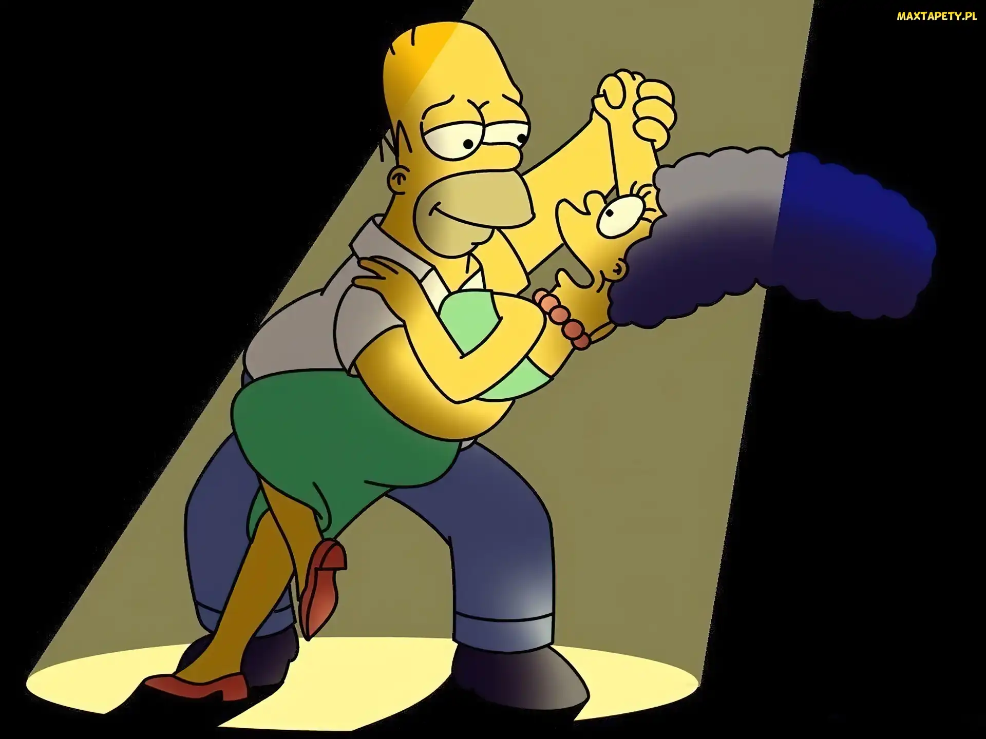 Taniec, The Simpsons, Tańczący, Simpsonowie