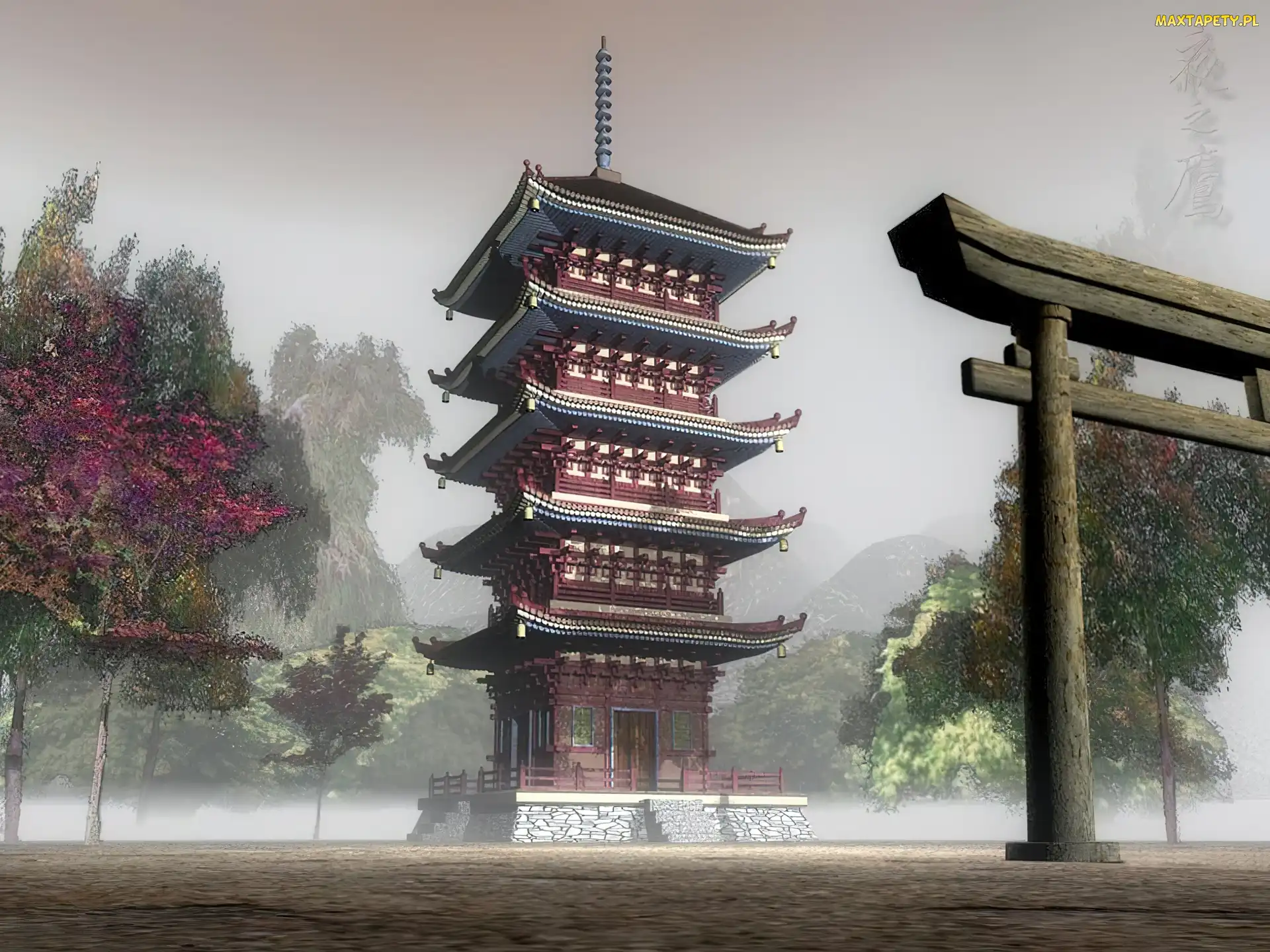 Japonia, Grafika, Dom