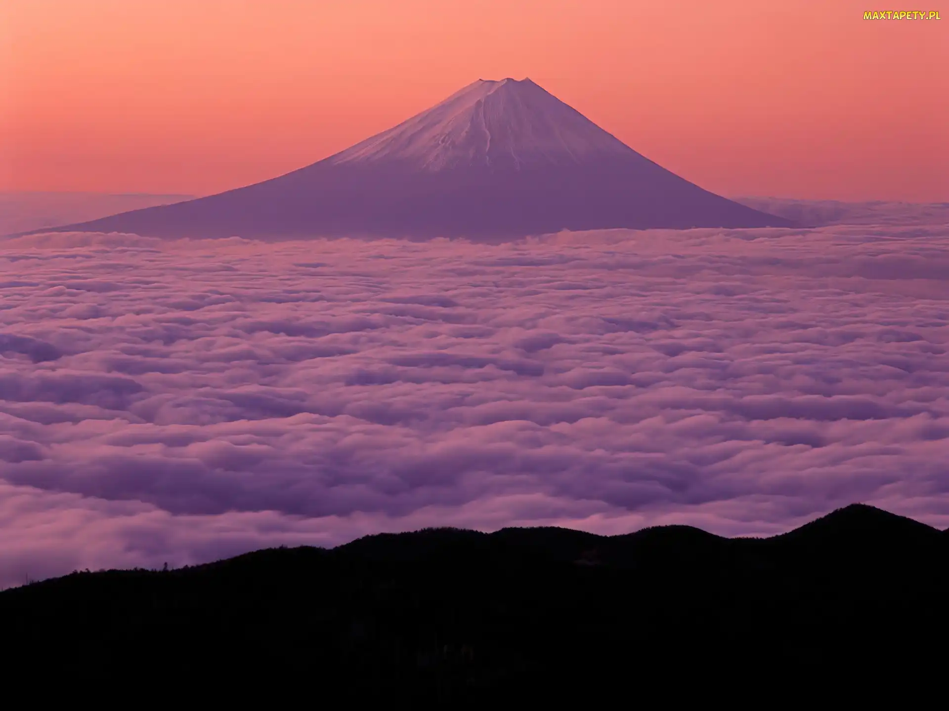 Fuji, Chmury, Wulkan