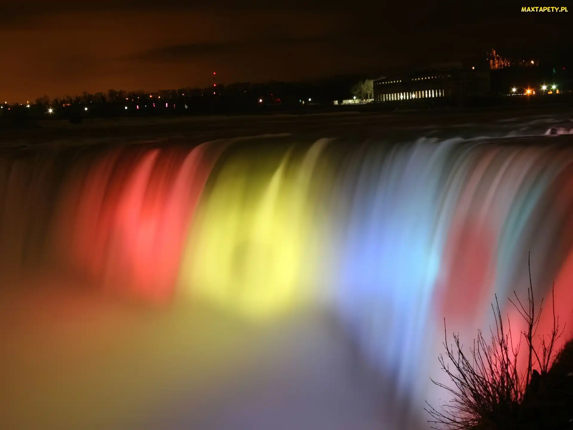 Tęczy, Kolory, Wodospad, Niagara