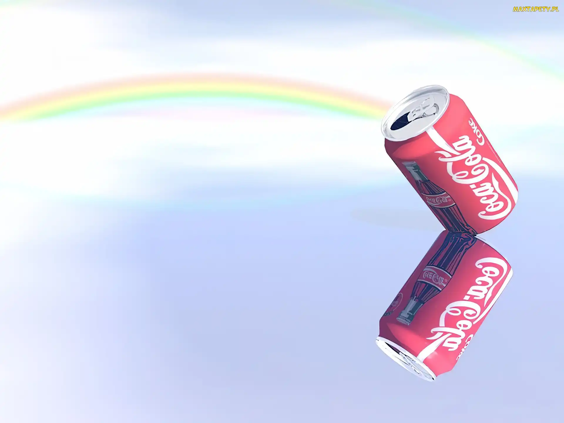 Puszka, Tęcza, Coca-Cola