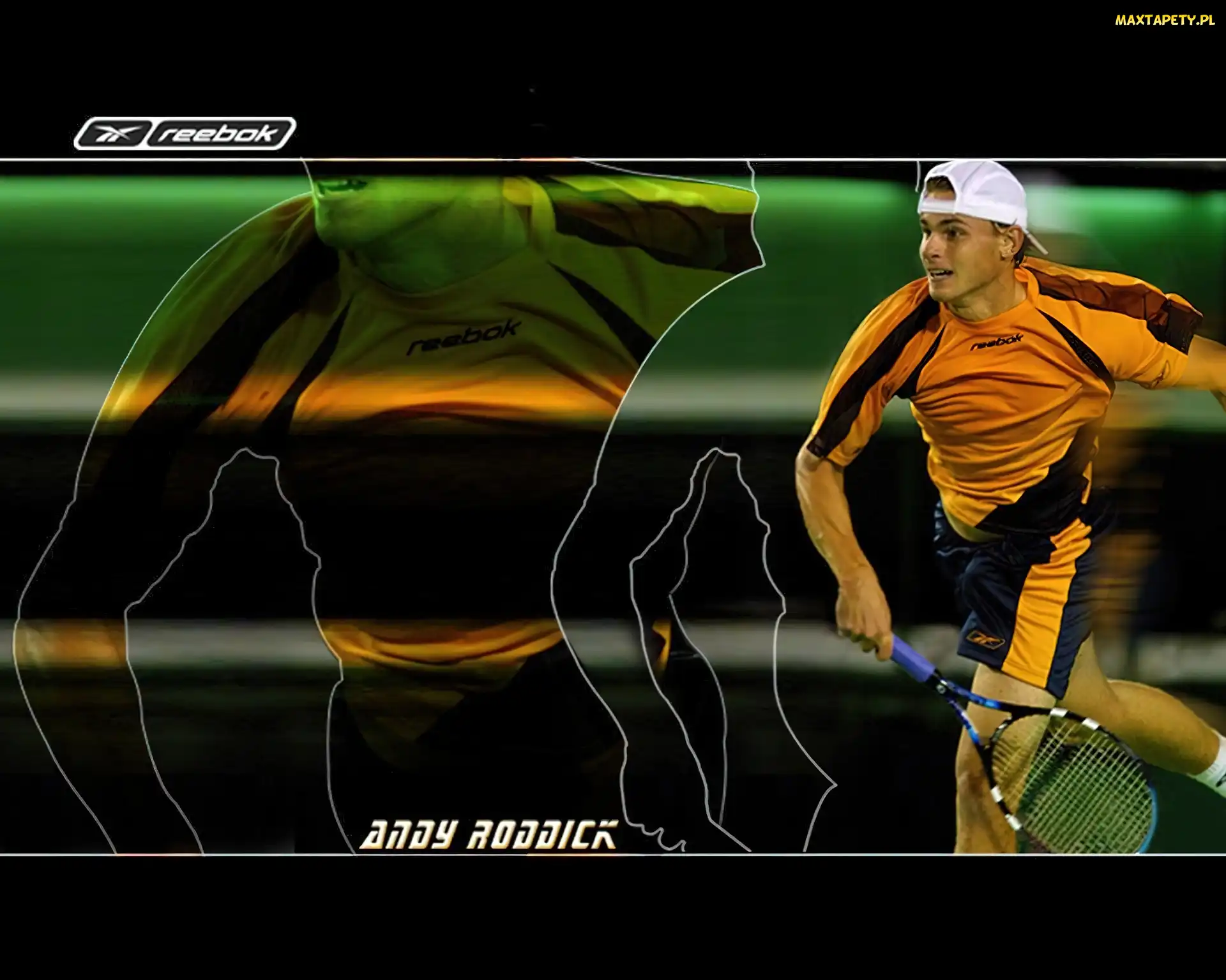 Tenisista, Andy Roddick, Logo, Reebok