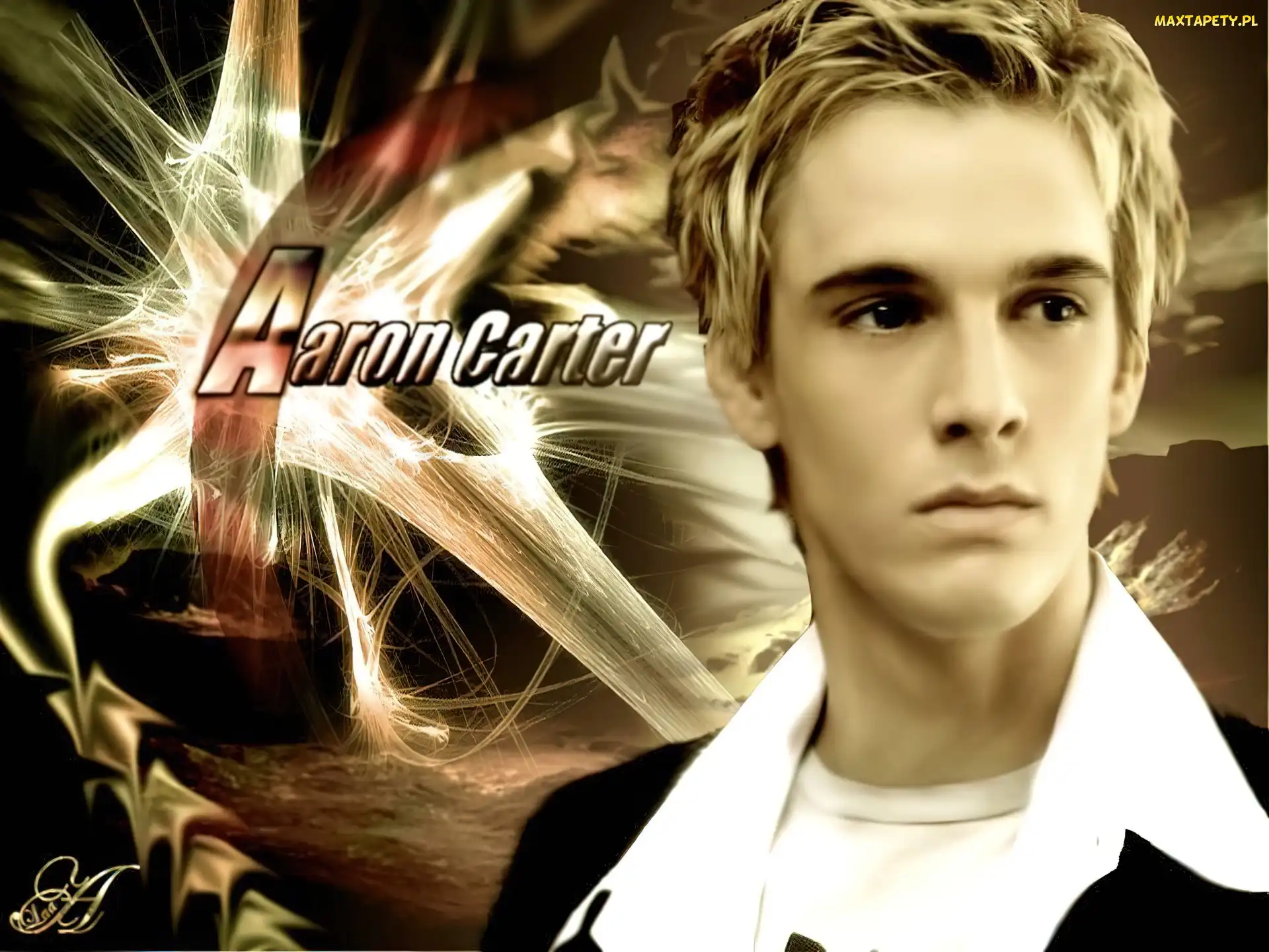 Biały, Kołnierzyk, Aaron Carter