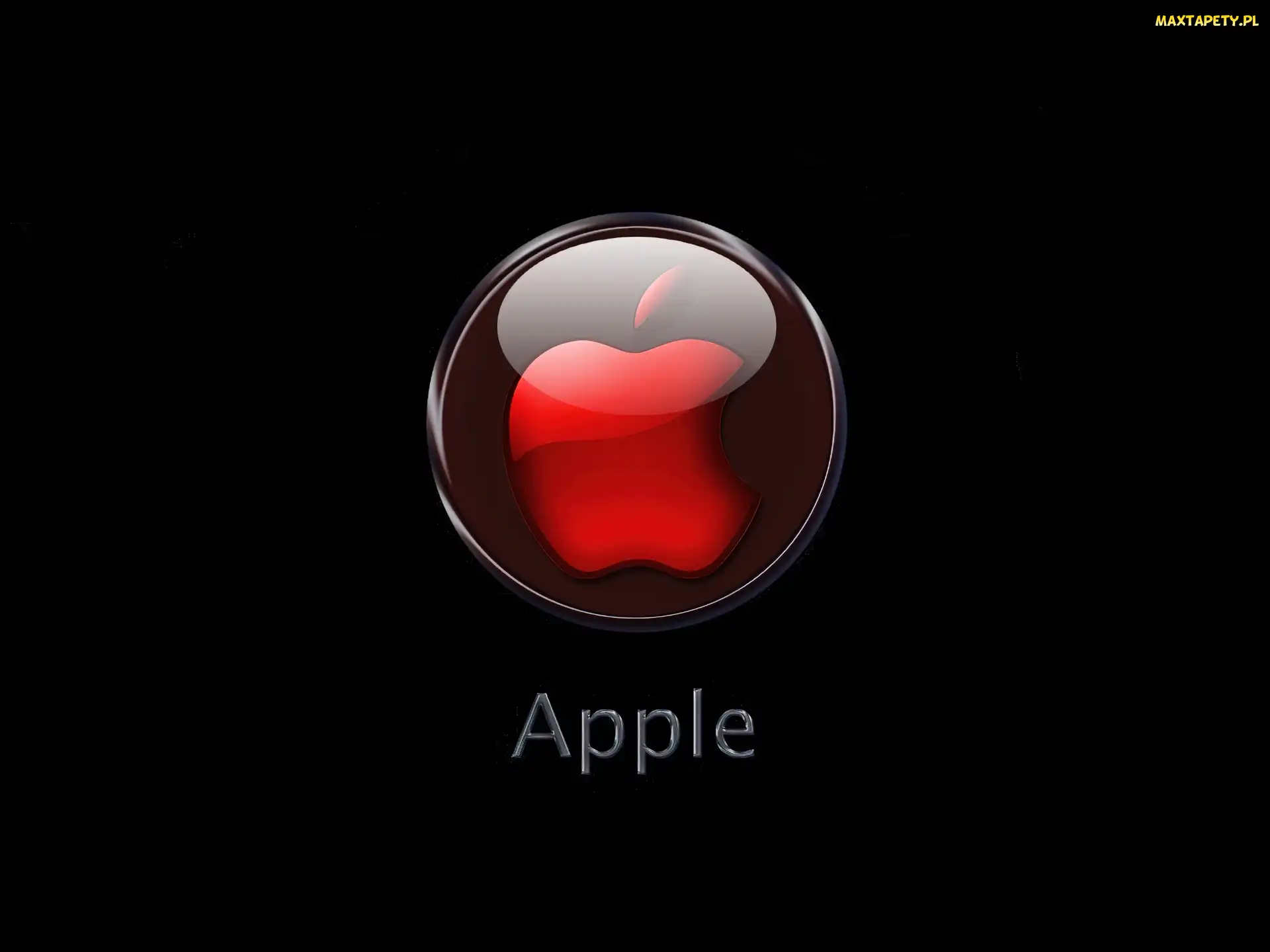 Apple, Tło, Czarne
