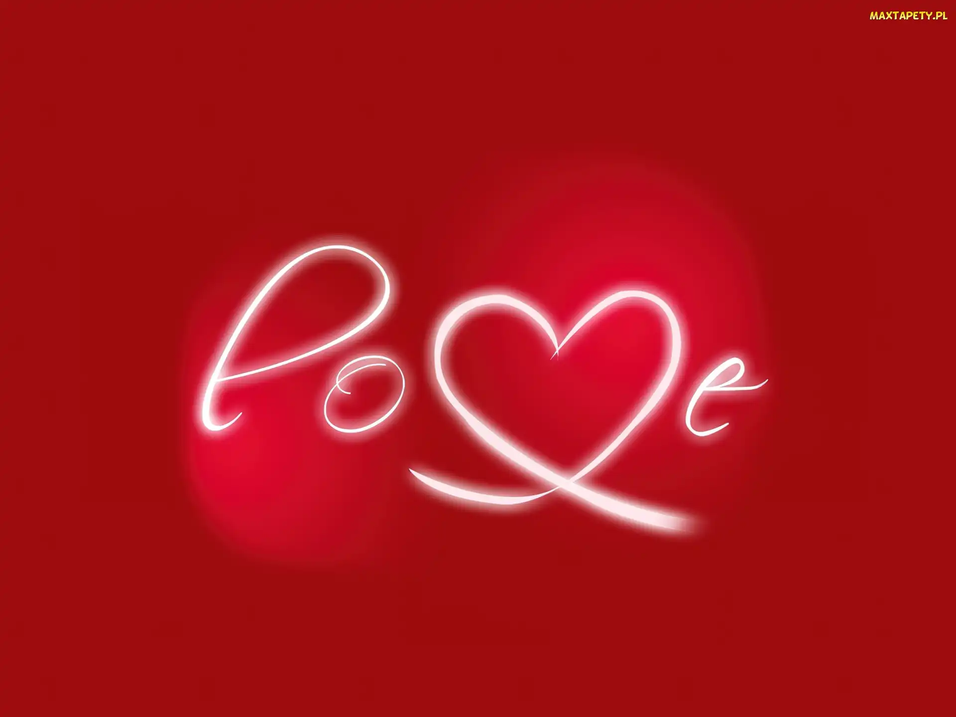 Czerwone, Tło, Love
