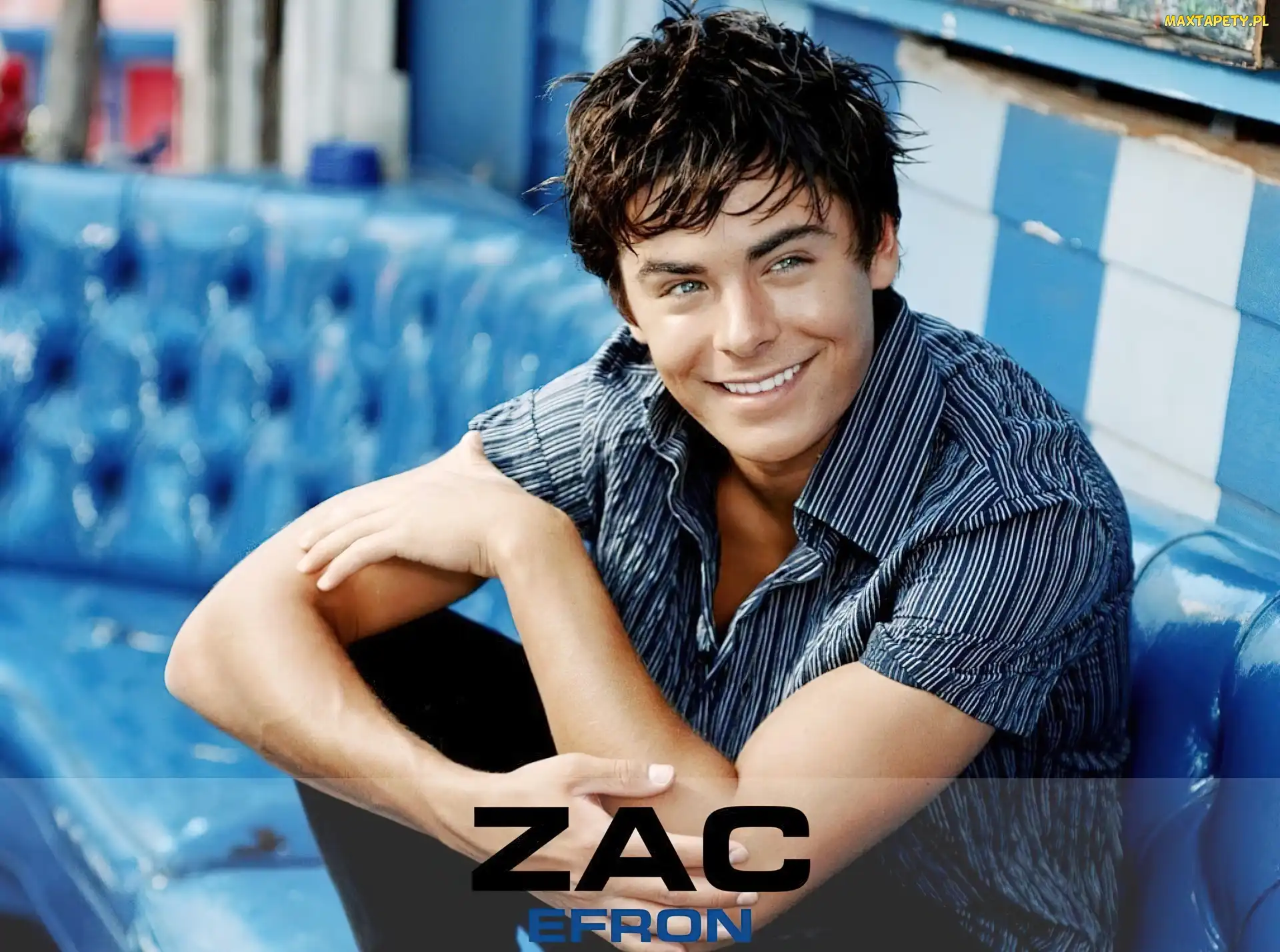 Niebieska, Kanapa, Zac Efron