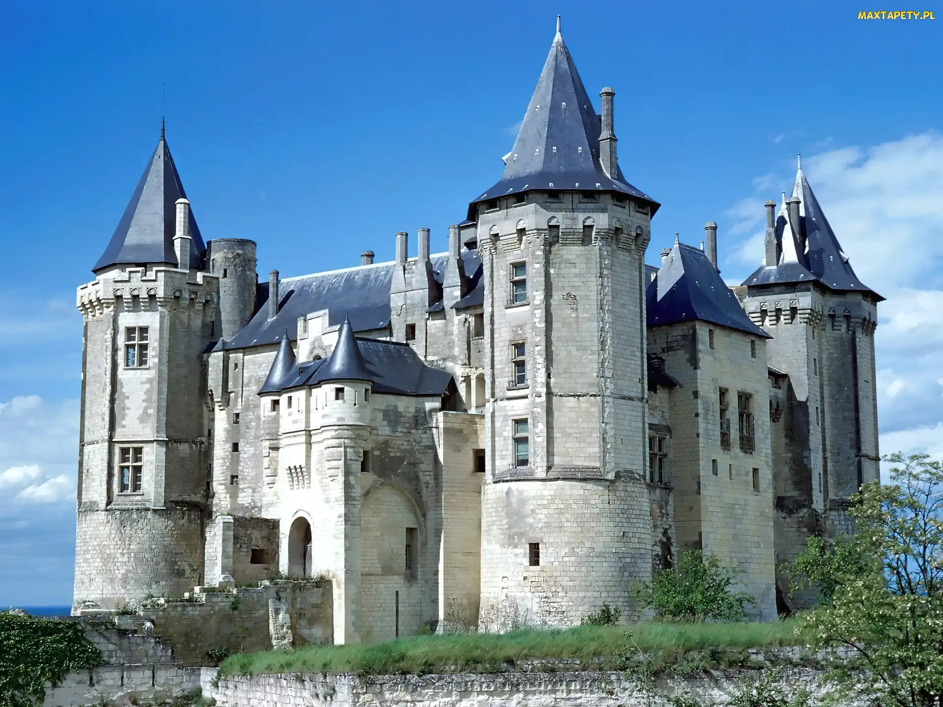Zamek, Francja, Saumur