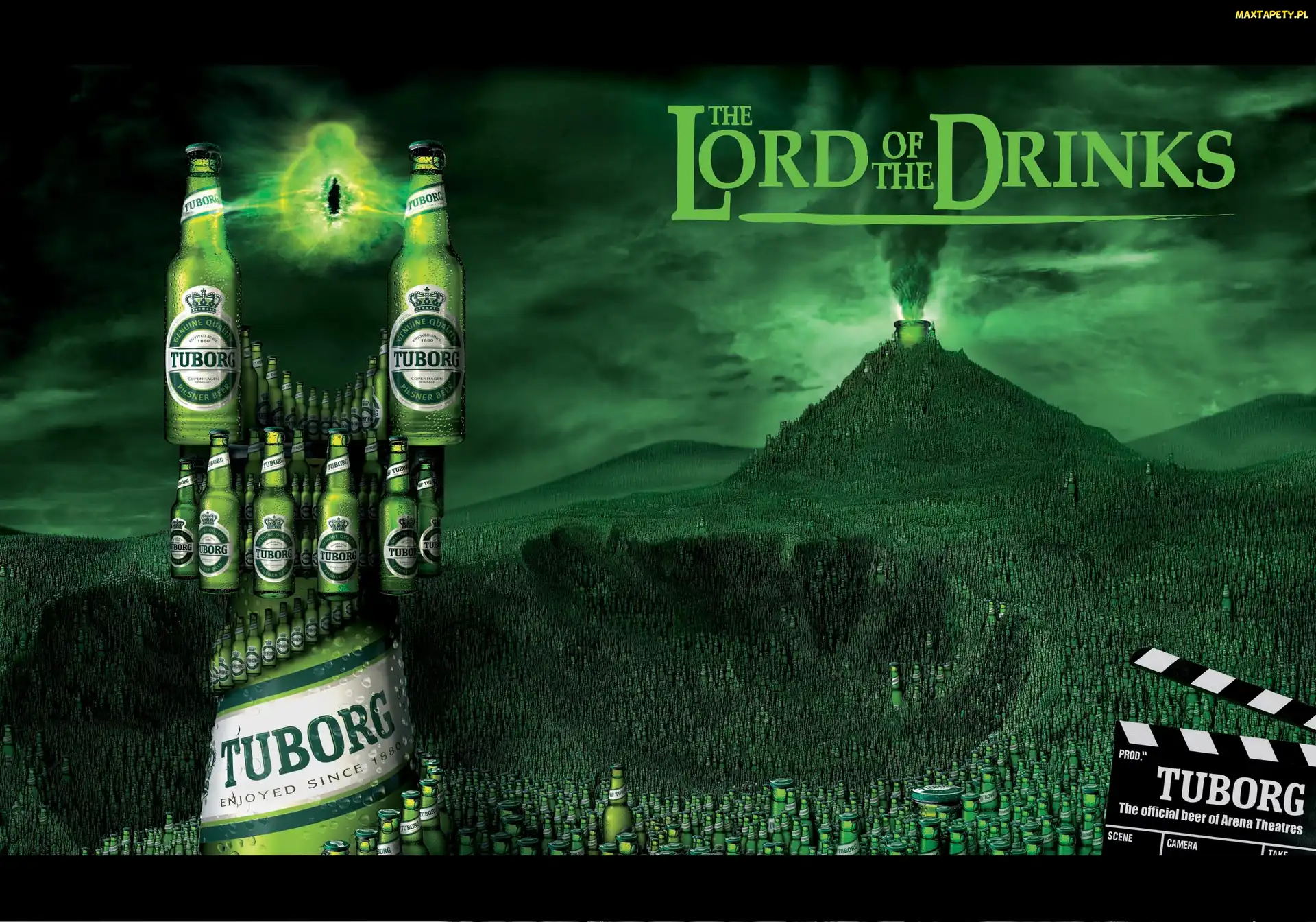 Reklama, Wieża, Tuborg, Piwa