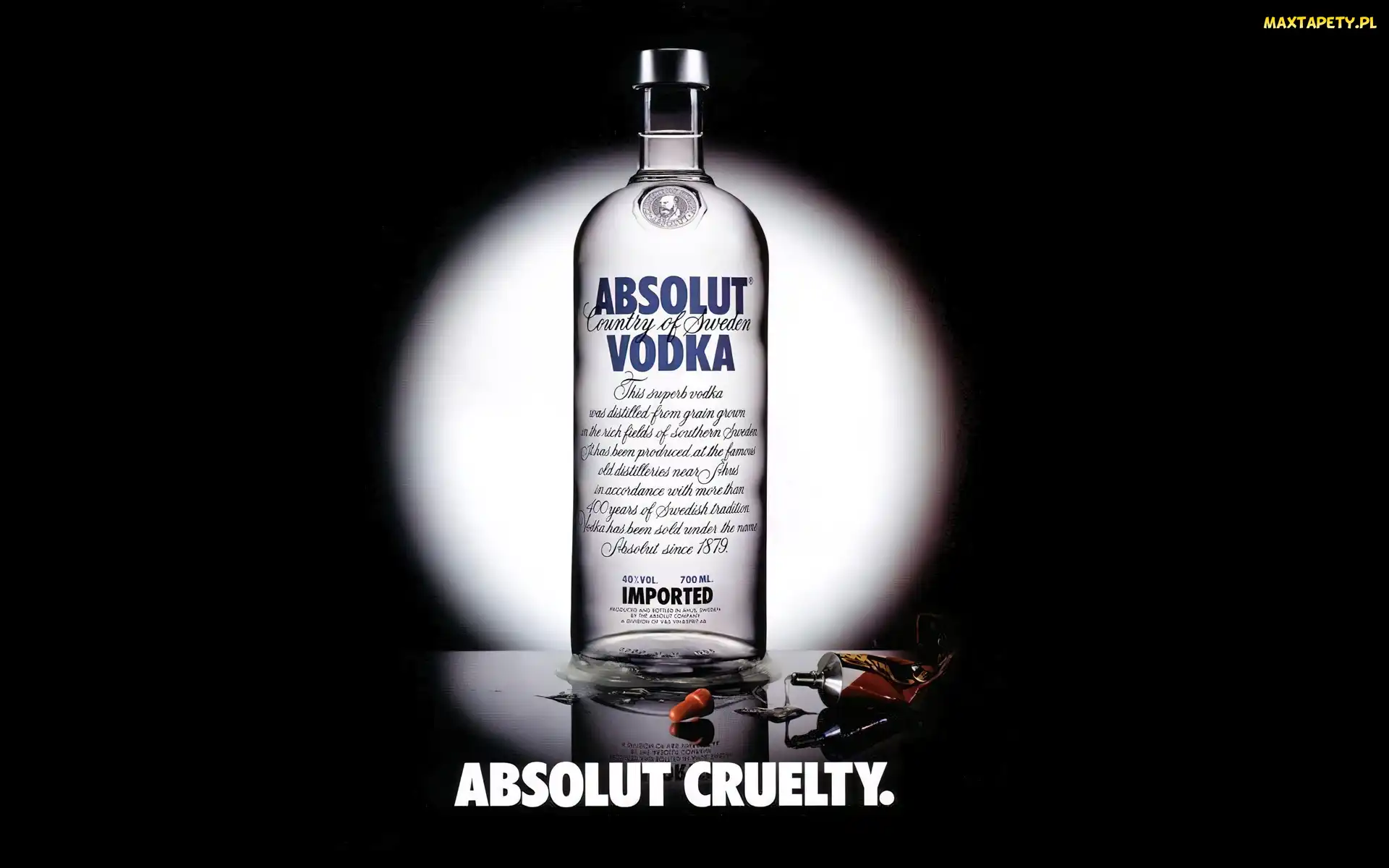 Absolut, Cruelty, Wódka