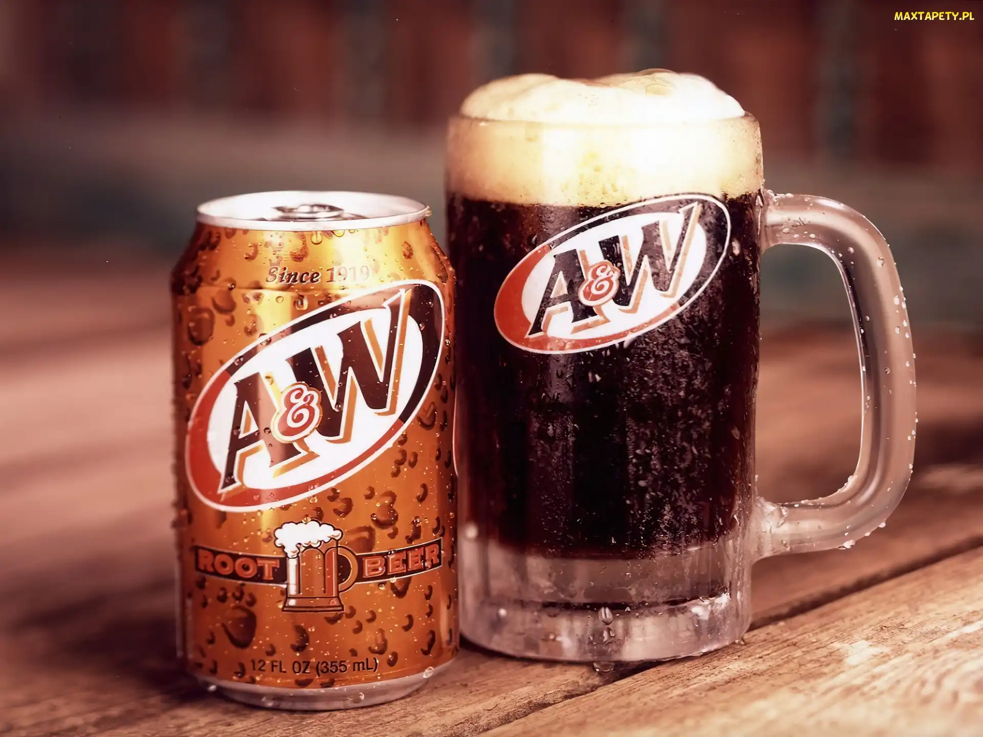 A&W, Piwa, Kufel, Puszka