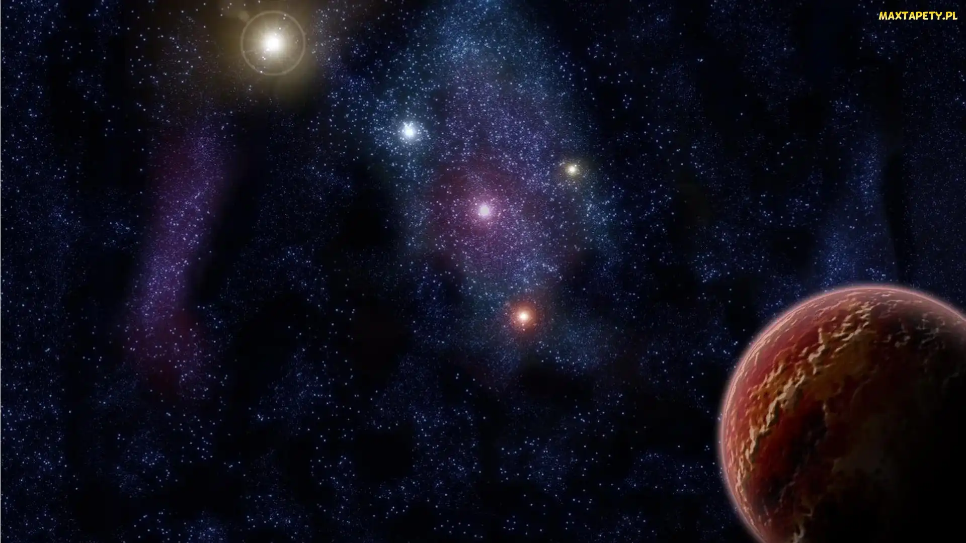Gwiazdy, Słoneczny, Kosmos, Układ