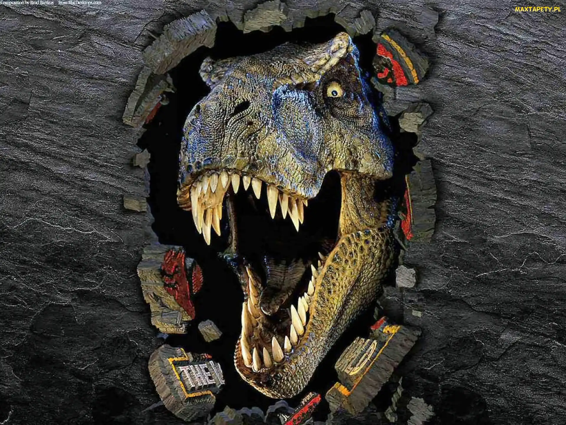 Groźna, Paszcza, Dinozaur
