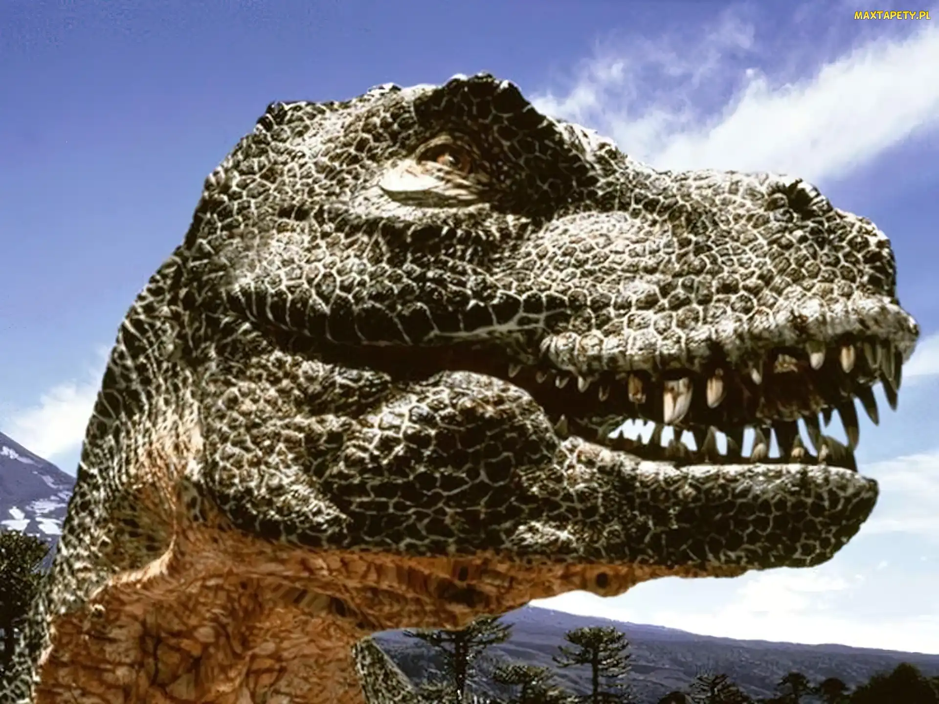 Straszna, Dinozaura, Paszcza