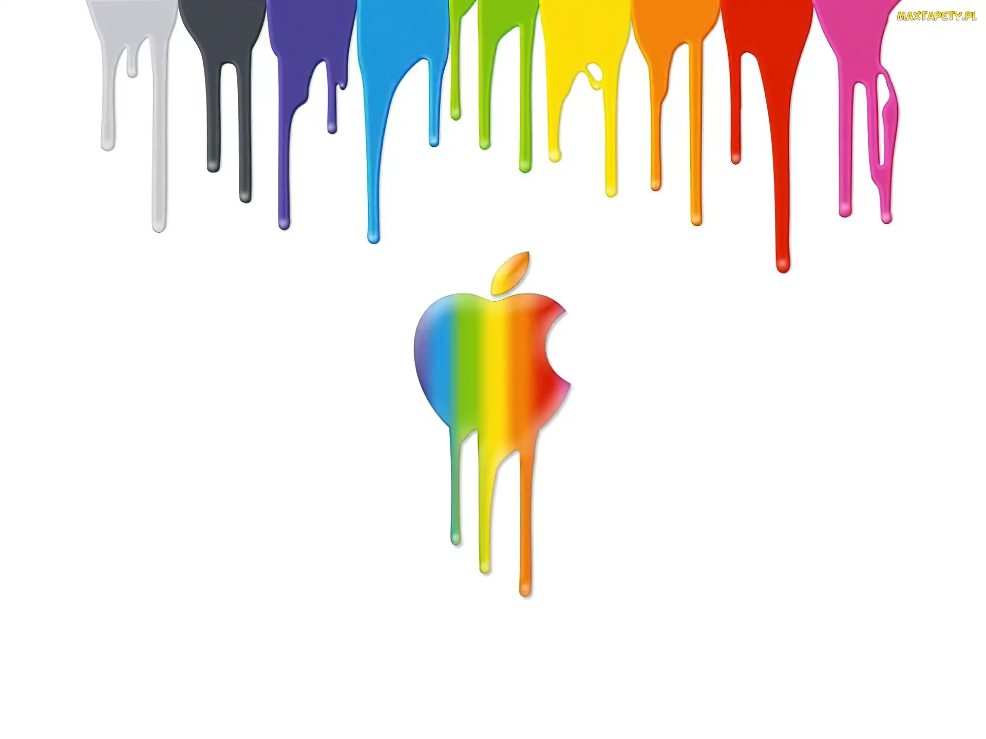 Sopelki, Tęczy, Apple, Kolory