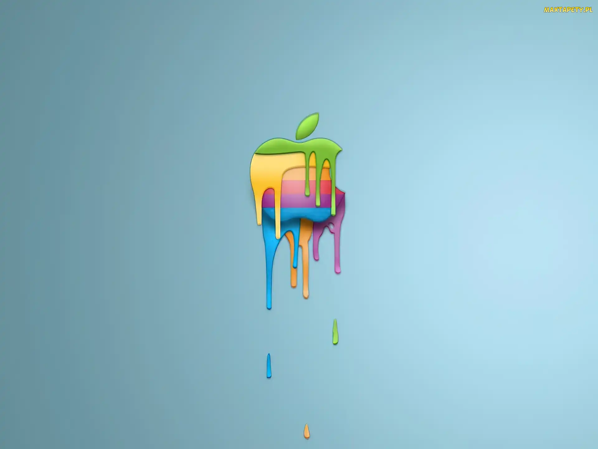 Spływająca, Farba, Apple