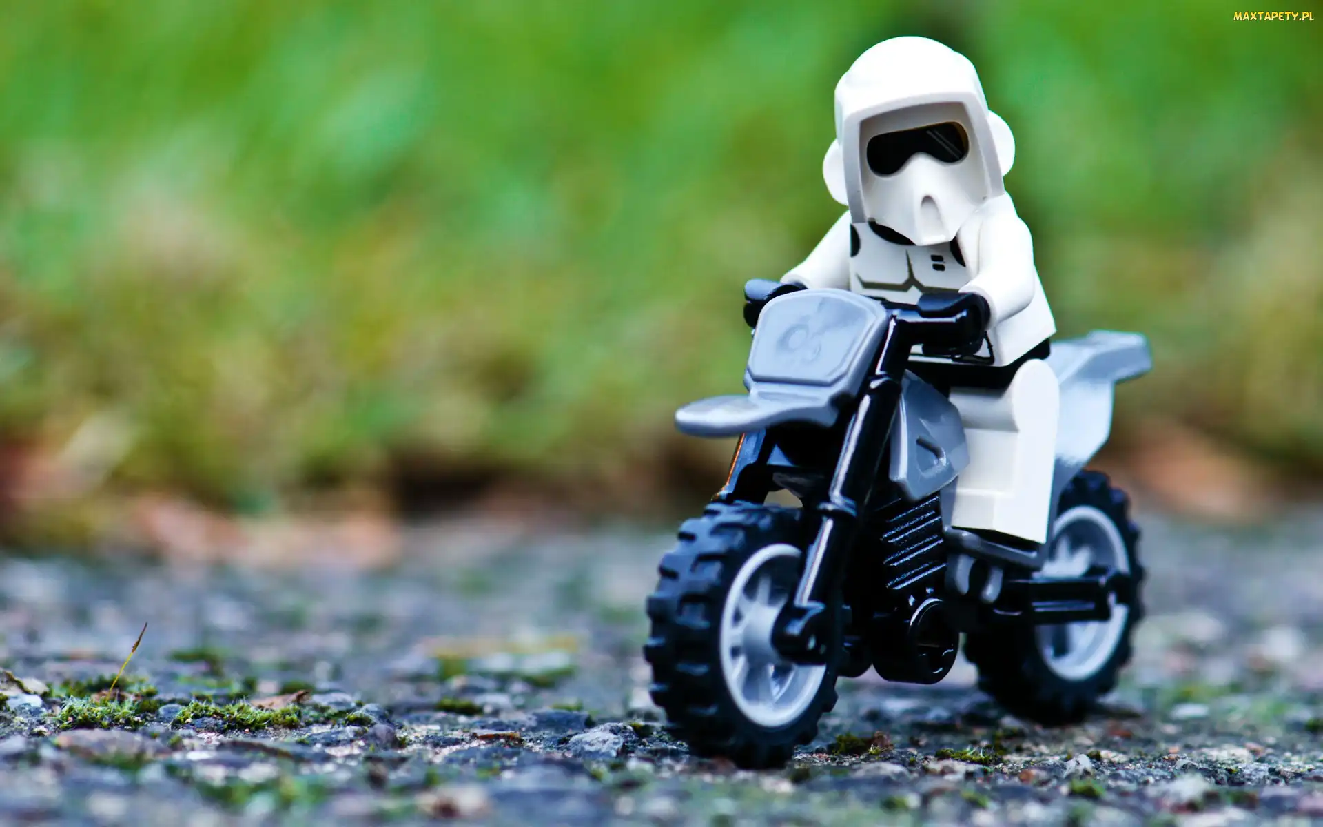 Ludzik, Lego, Motocykl