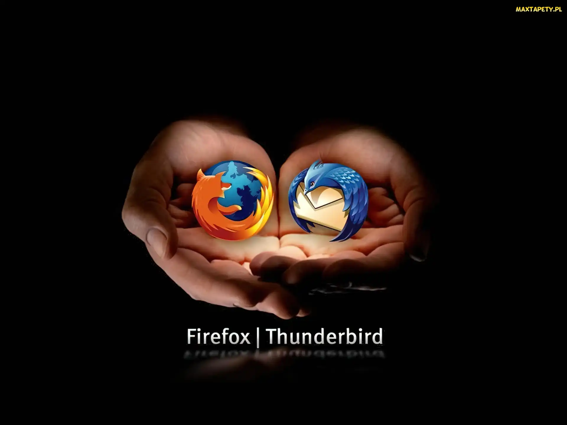Thunderbird, Dłonie, Firefox