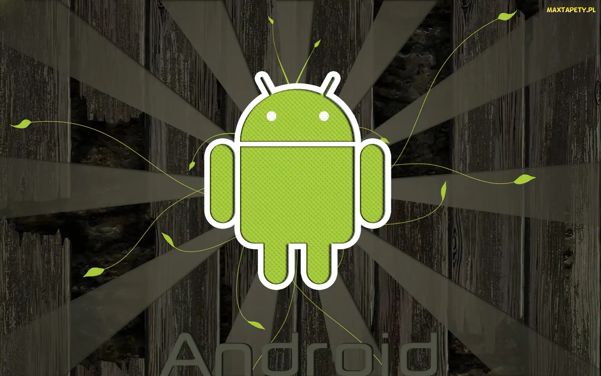 Ludzik, Android, Zielony
