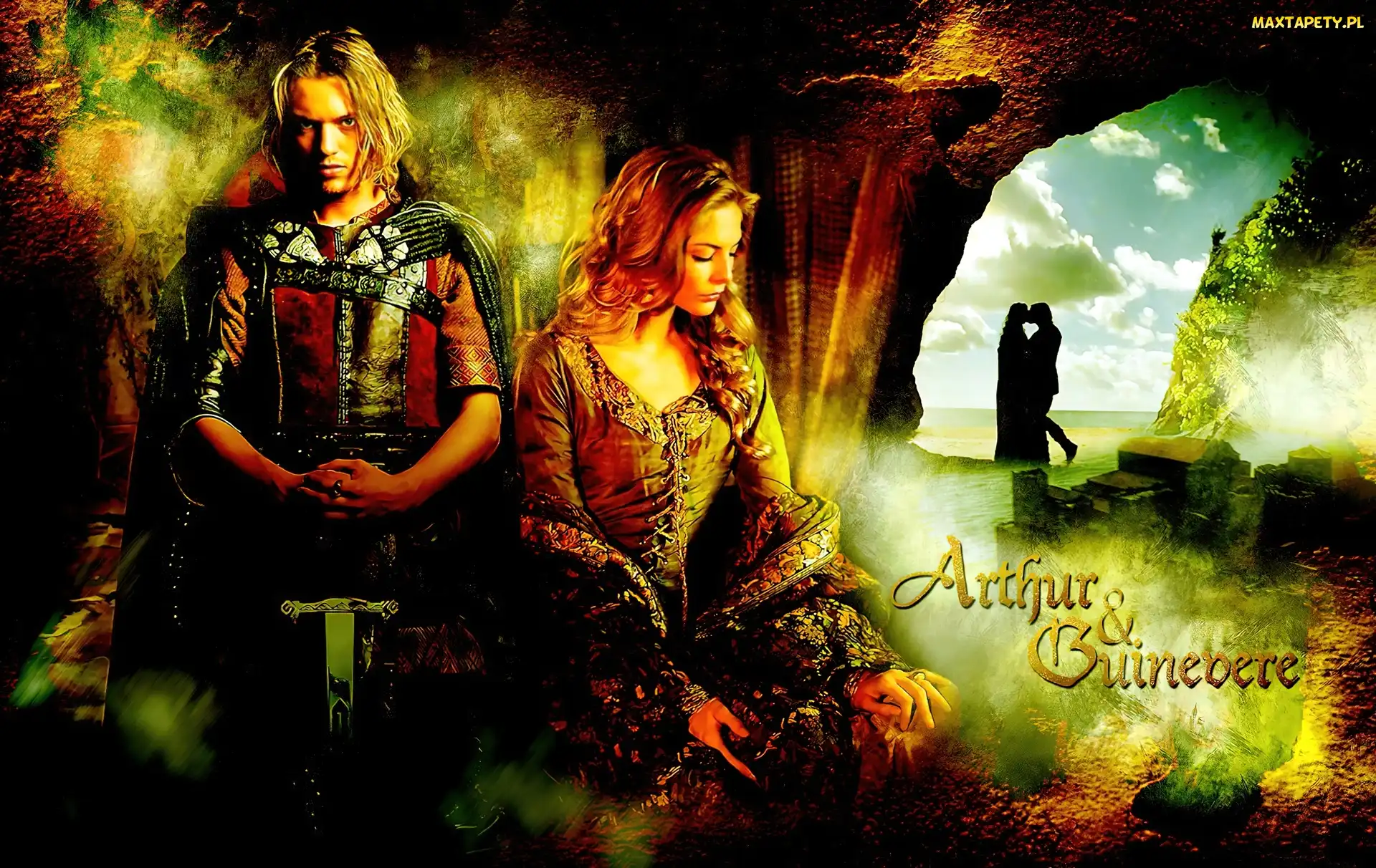 Tamsin Egerton, Jamie Campbell Bower, Serial, Camelot