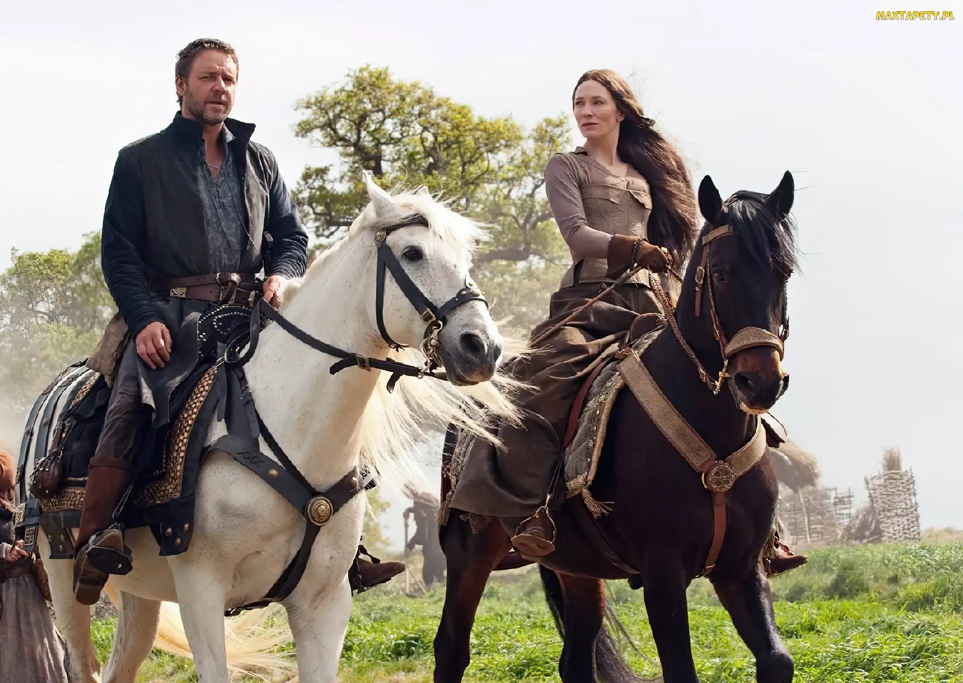 Robin Hood, Konie, Kate Blanchett, Russell Crowe, Film