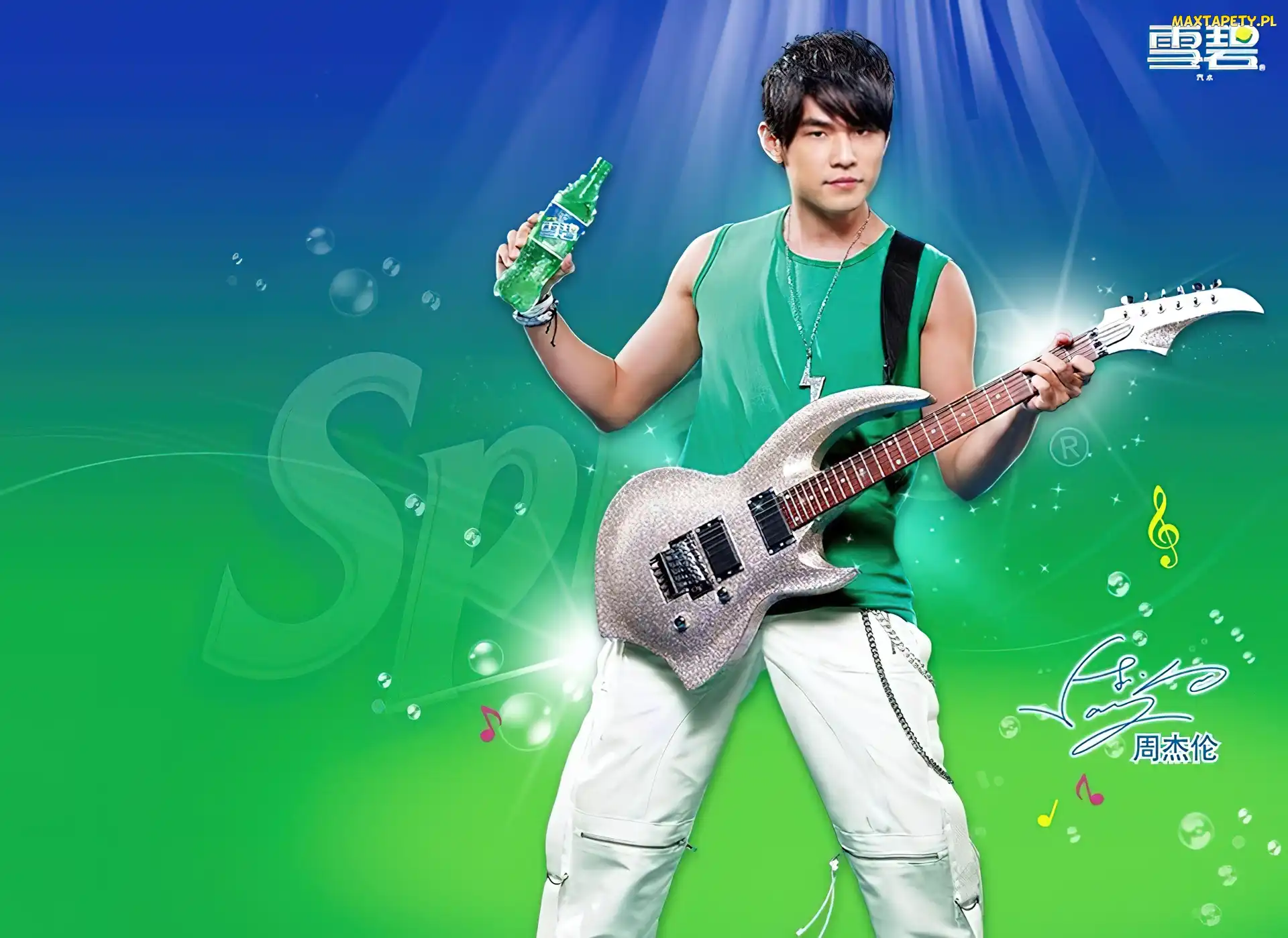 Sprite, Muzyk, Chiński, Jay Chou, Reklama