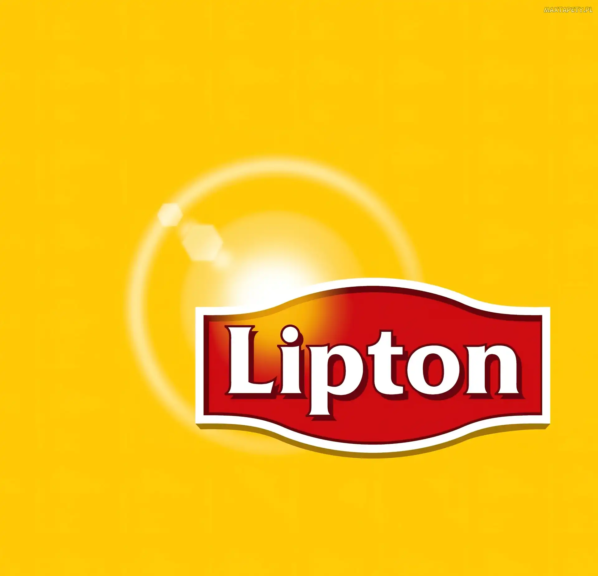 Tło, Żółte, Logo, Lipton