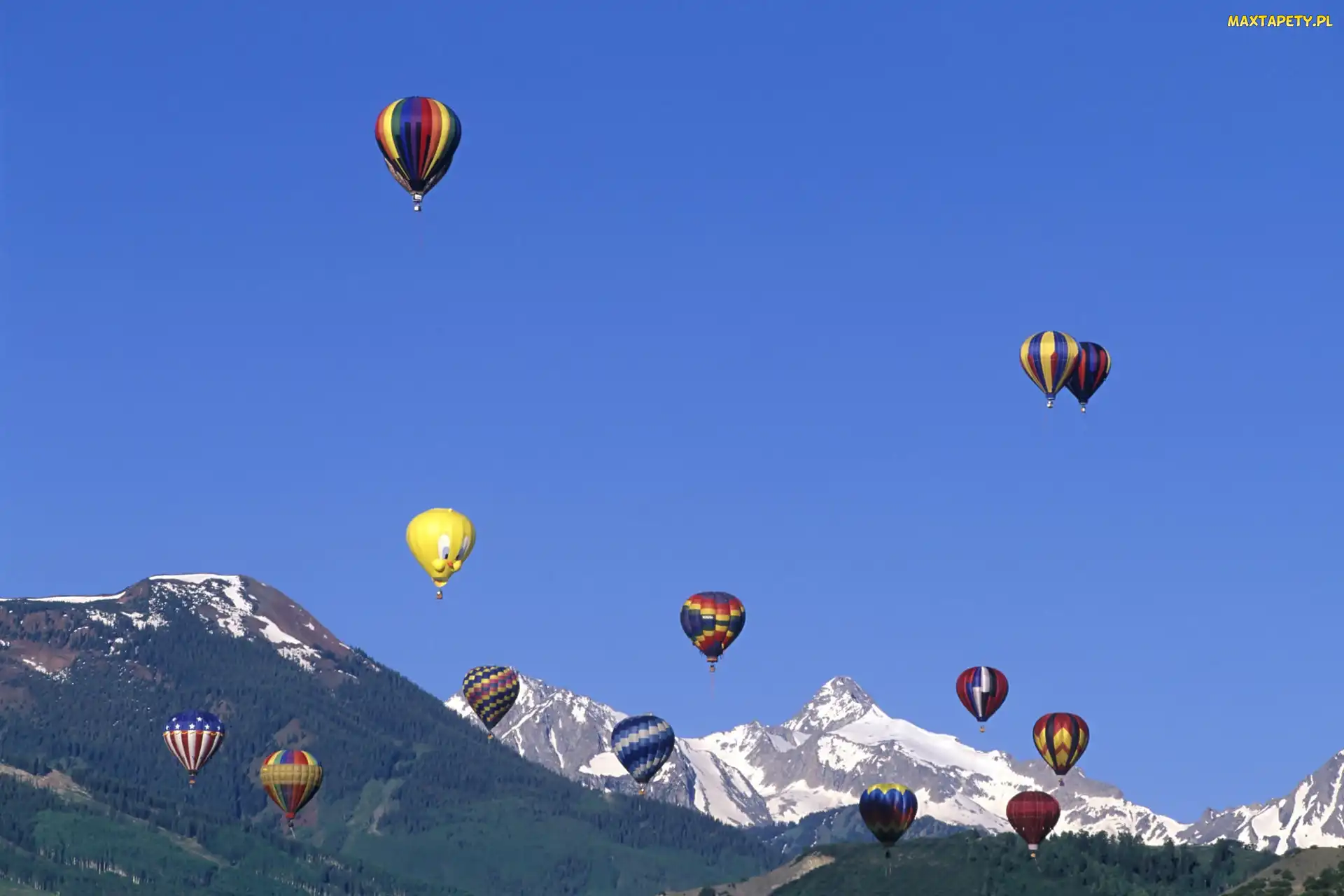 Góry, Balony