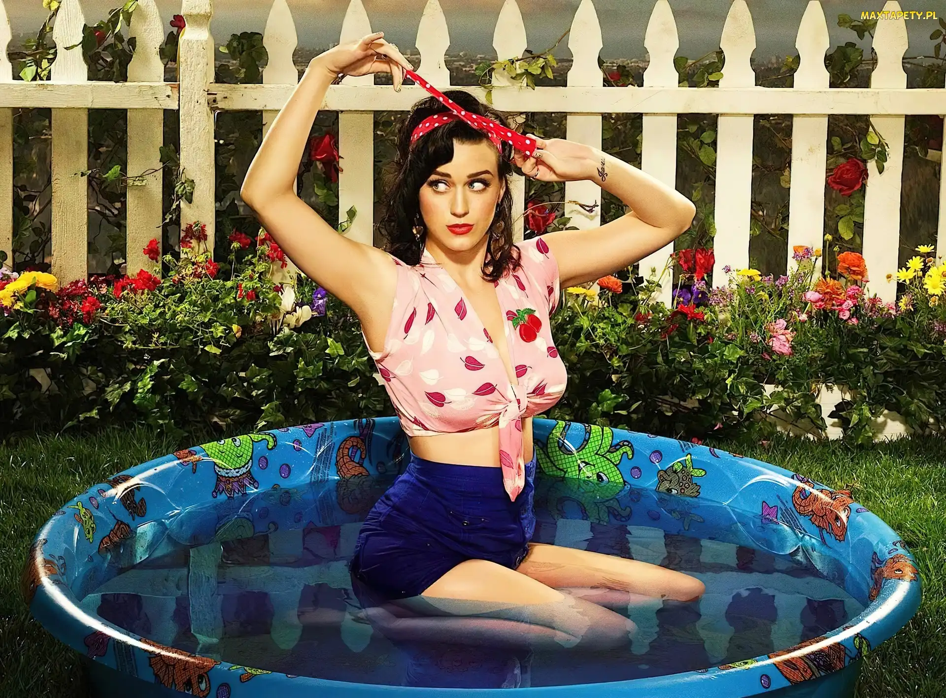 Ogród, Basenik, Katy Perry