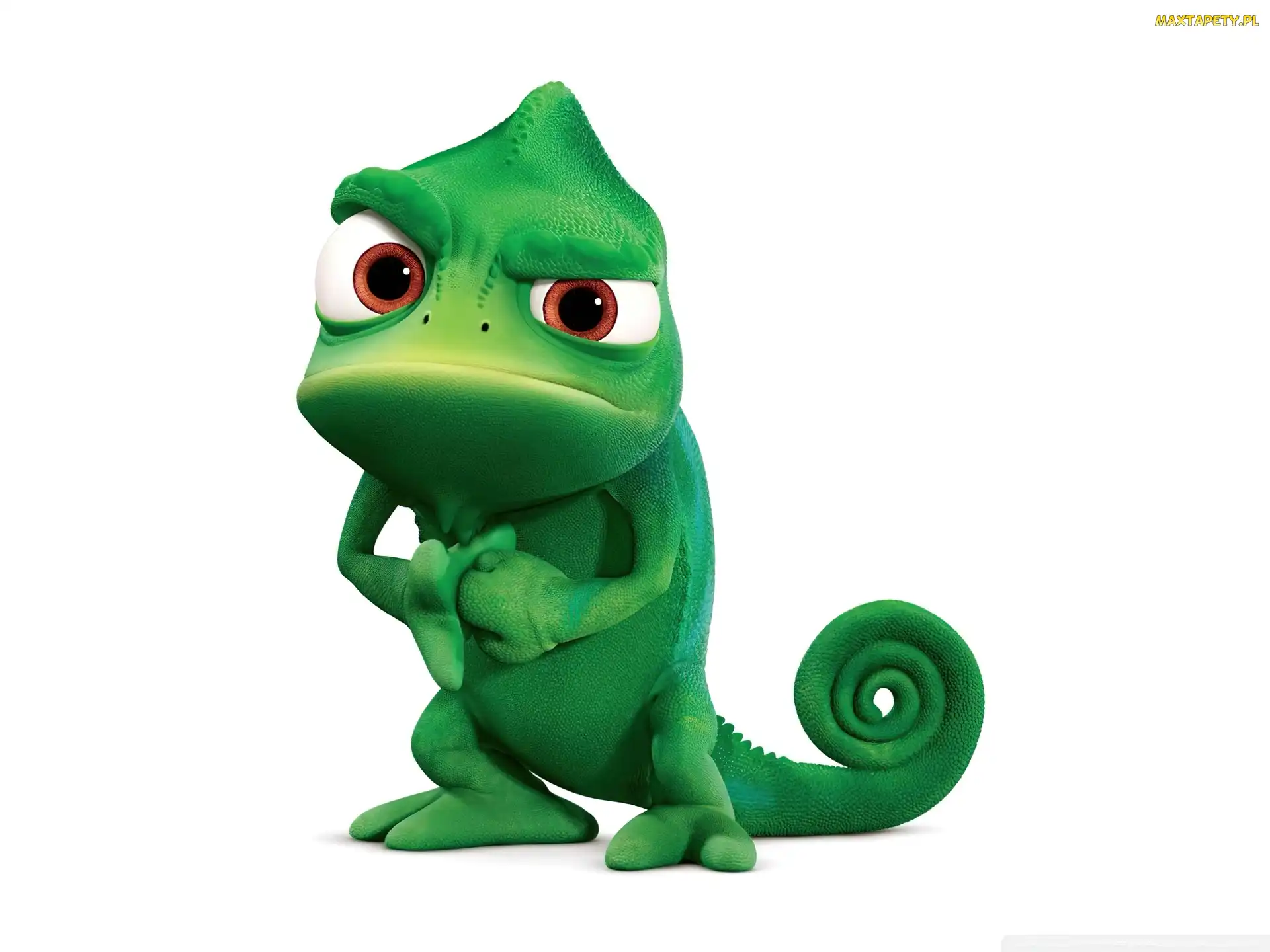 Kameleon, Tangled, Zaplątani, Pascal, Zielony
