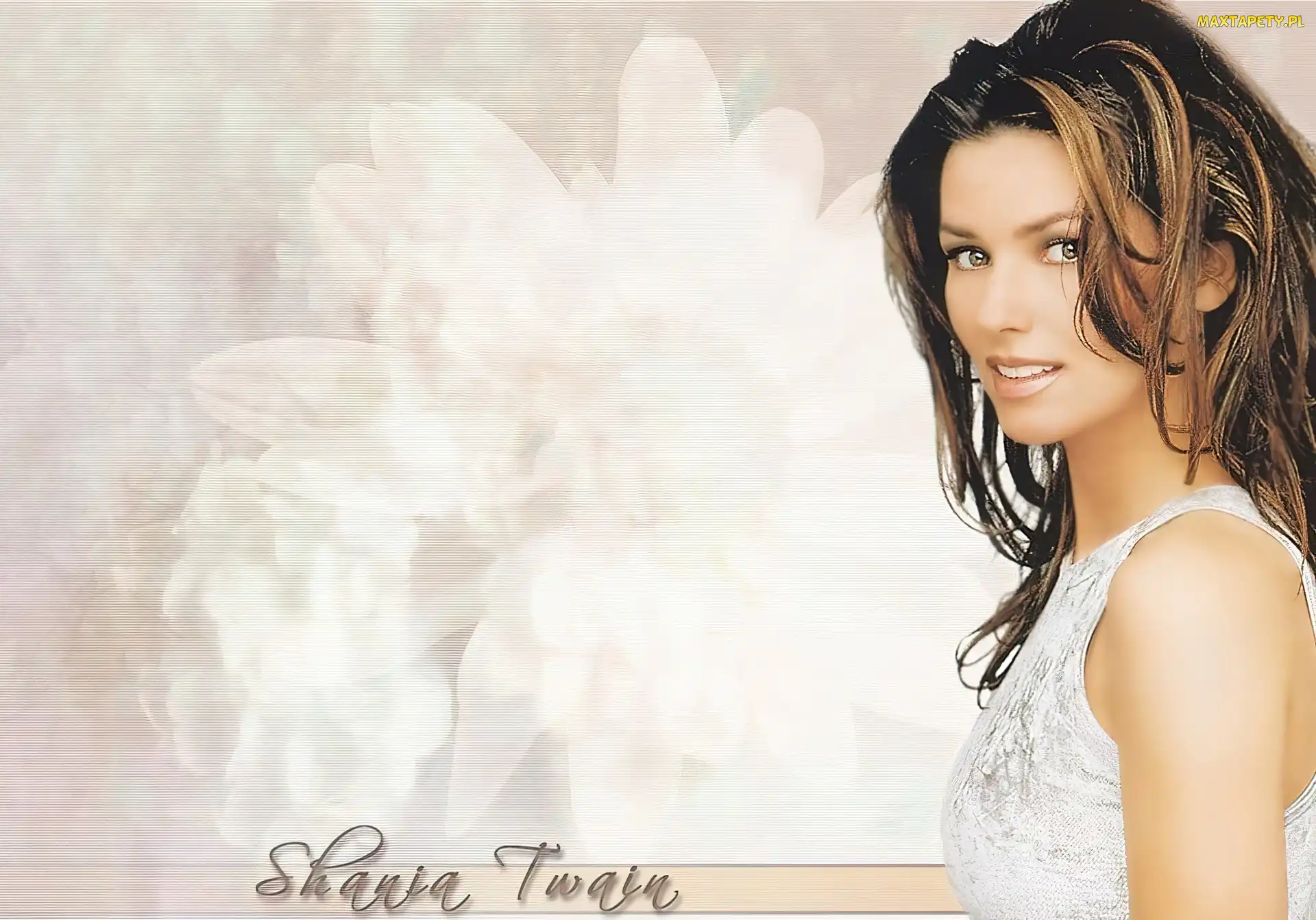 Shania Twain, Top, Biały