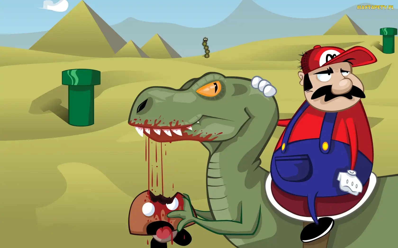 Dinozaur, Krew, Mario