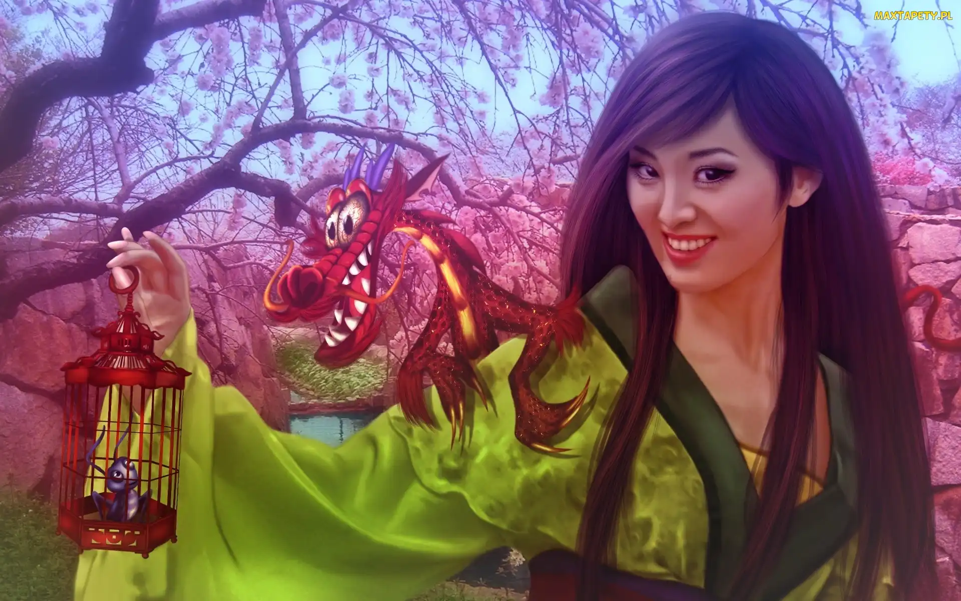 Czerwony, Smok, Mulan